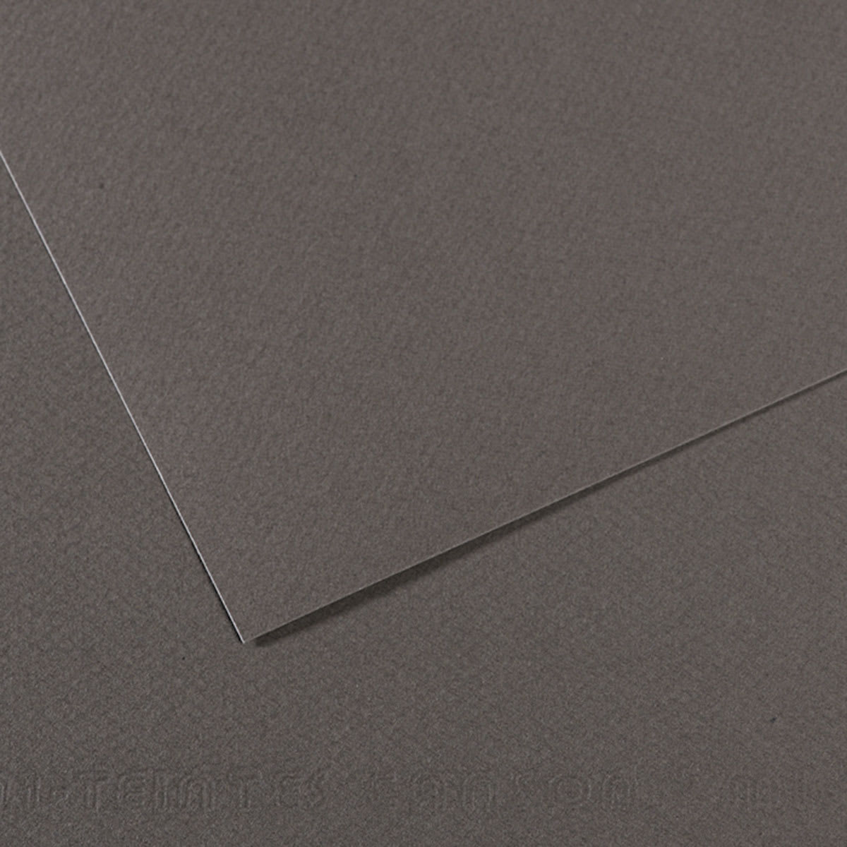 Canson Mi-Teintes Drawing Papers - 8-1/2" x 11", Dark Gray, 25 Sheets