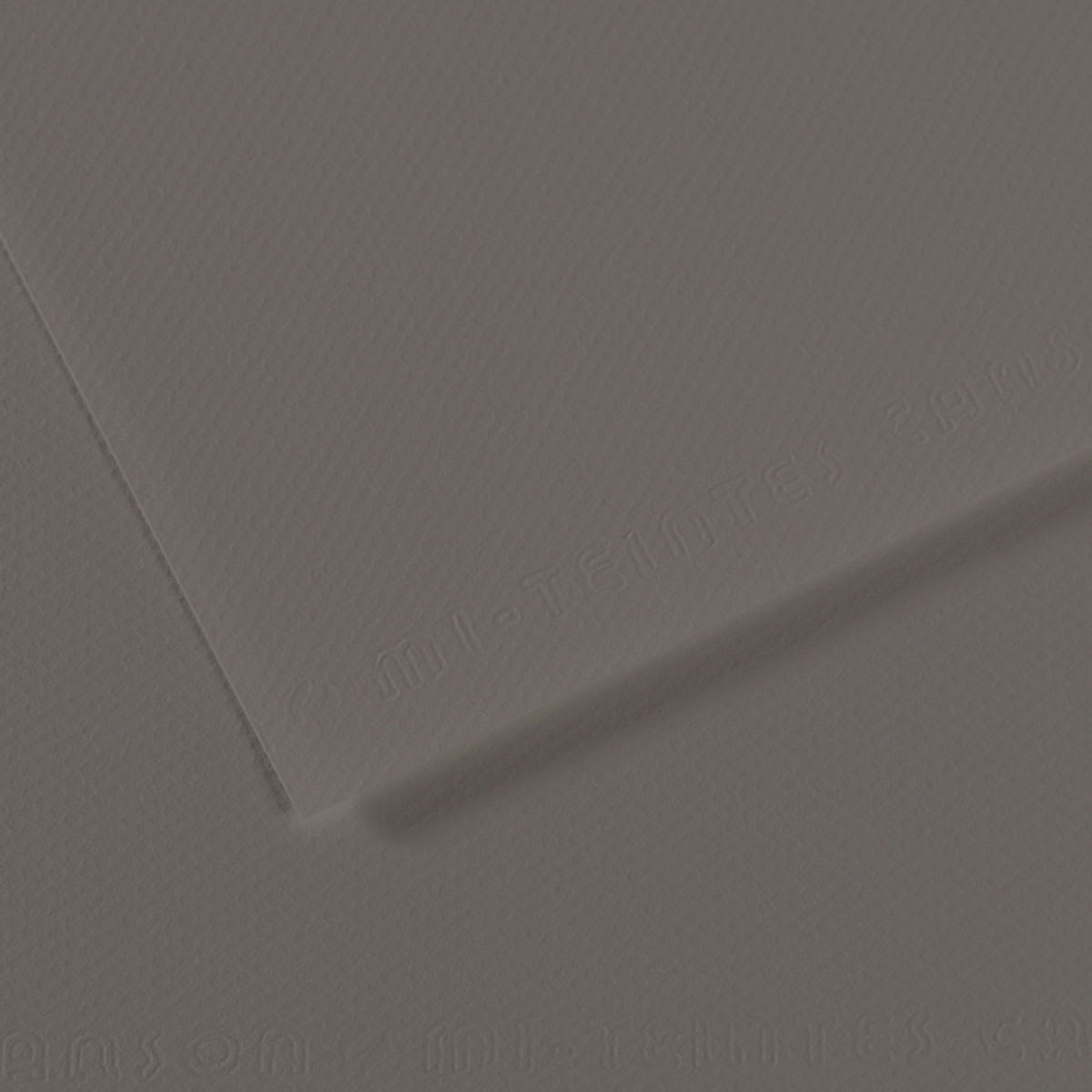 Canson Mi-Teintes Drawing Papers - 8-1/2" x 11", Graphite, Pkg of 25 Sheets