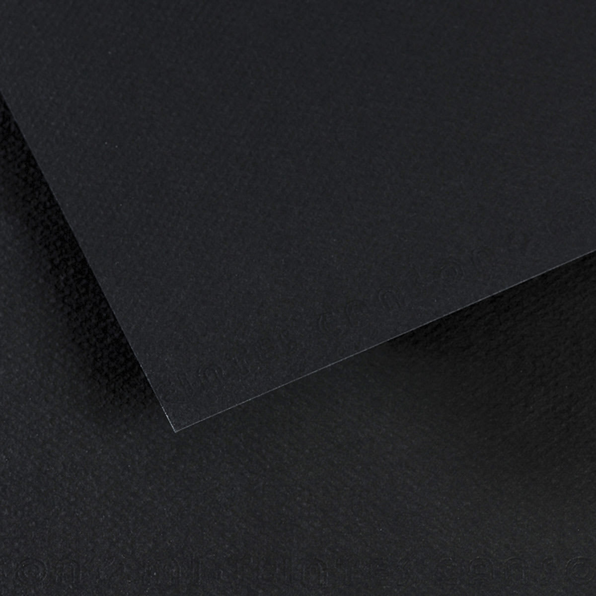 Canson Mi-Teintes Drawing Papers - 8-1/2" x 11", Black, 25 Sheets