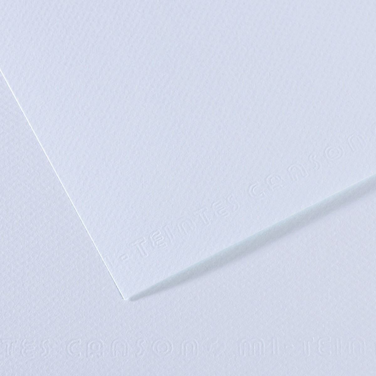 Canson Mi-Teintes Drawing Paper - 19" x 25", Azure, Single Sheet