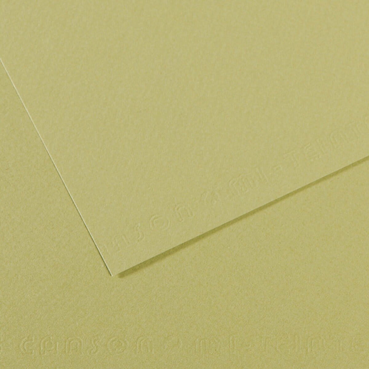 Canson Mi-Teintes Drawing Papers - 8-1/2" x 11", Light Green, 25 Sheets