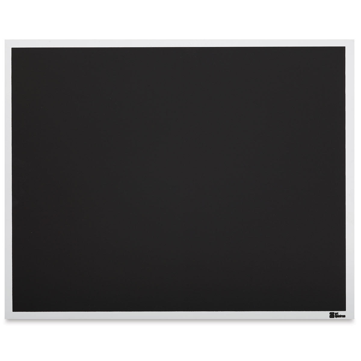 Art Spectrum Colourfix Optimum Board - Top view of Deep Black Board