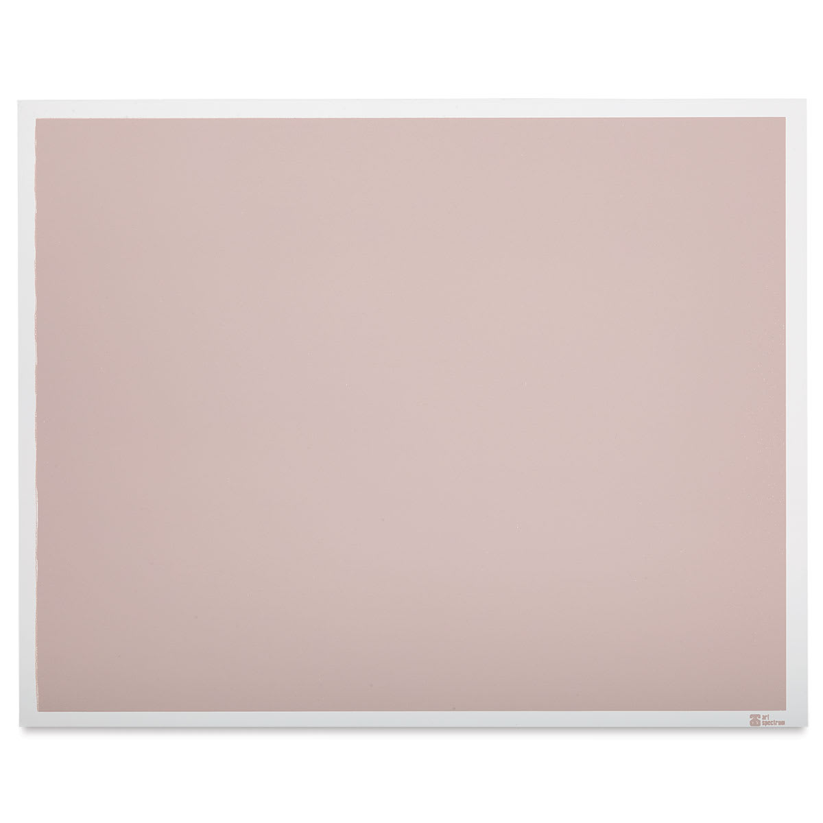 Art Spectrum Colourfix Optimum Board - Top view of Rose Gray Board