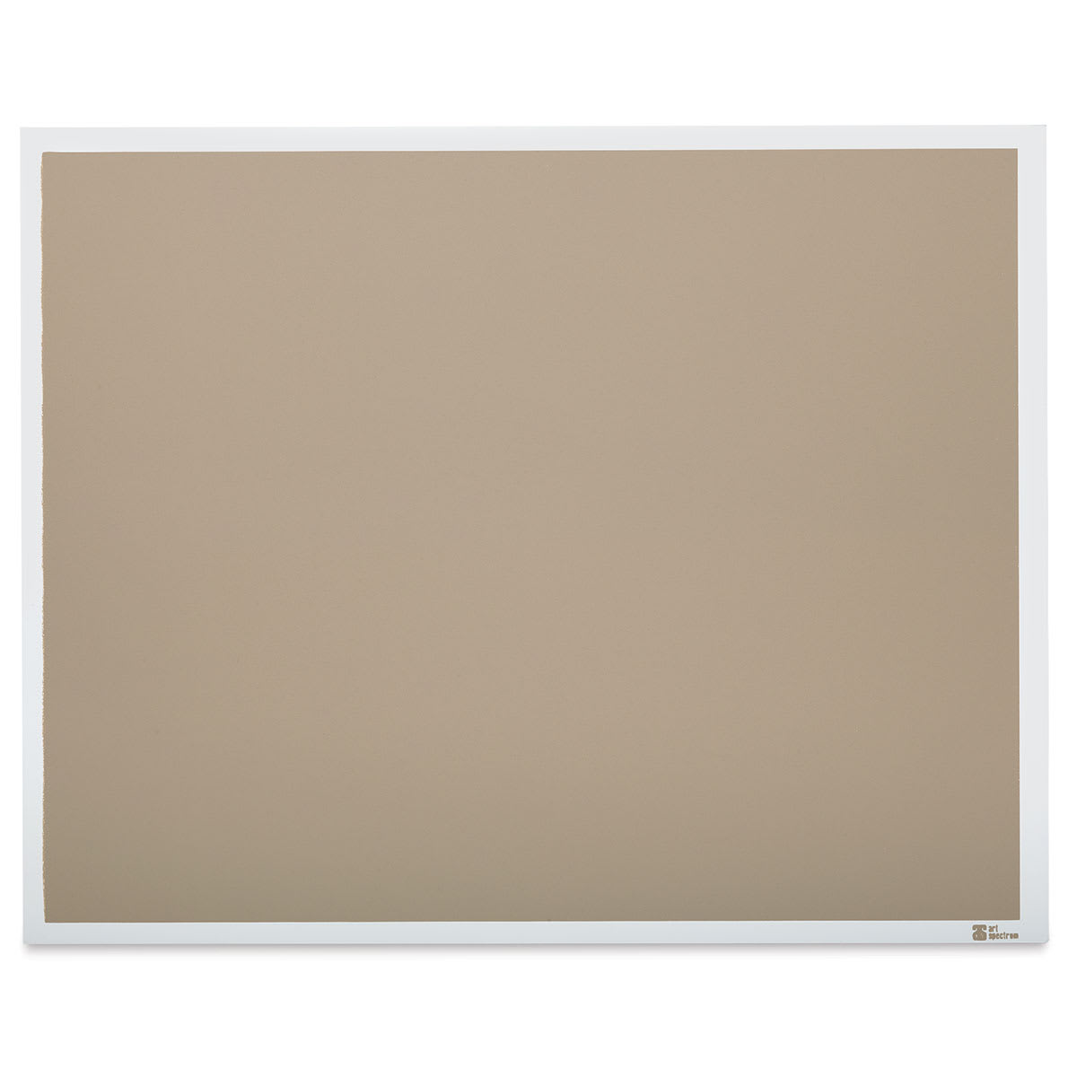 Art Spectrum Colourfix Optimum Board - Top view of Soft Umbra Board