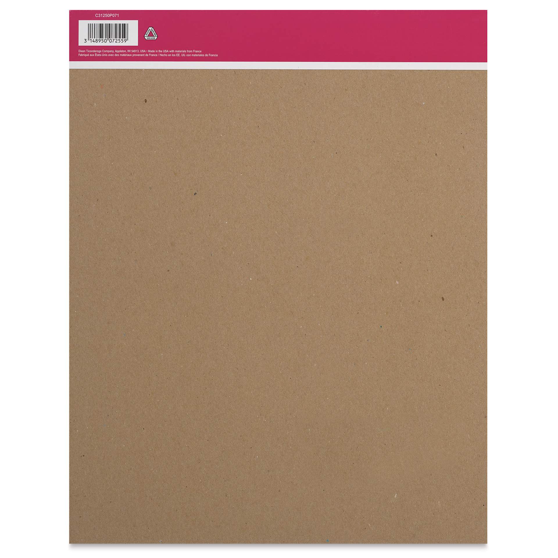 Canson Graduate Manga Pad - 11" x 14", 20 Sheets - back