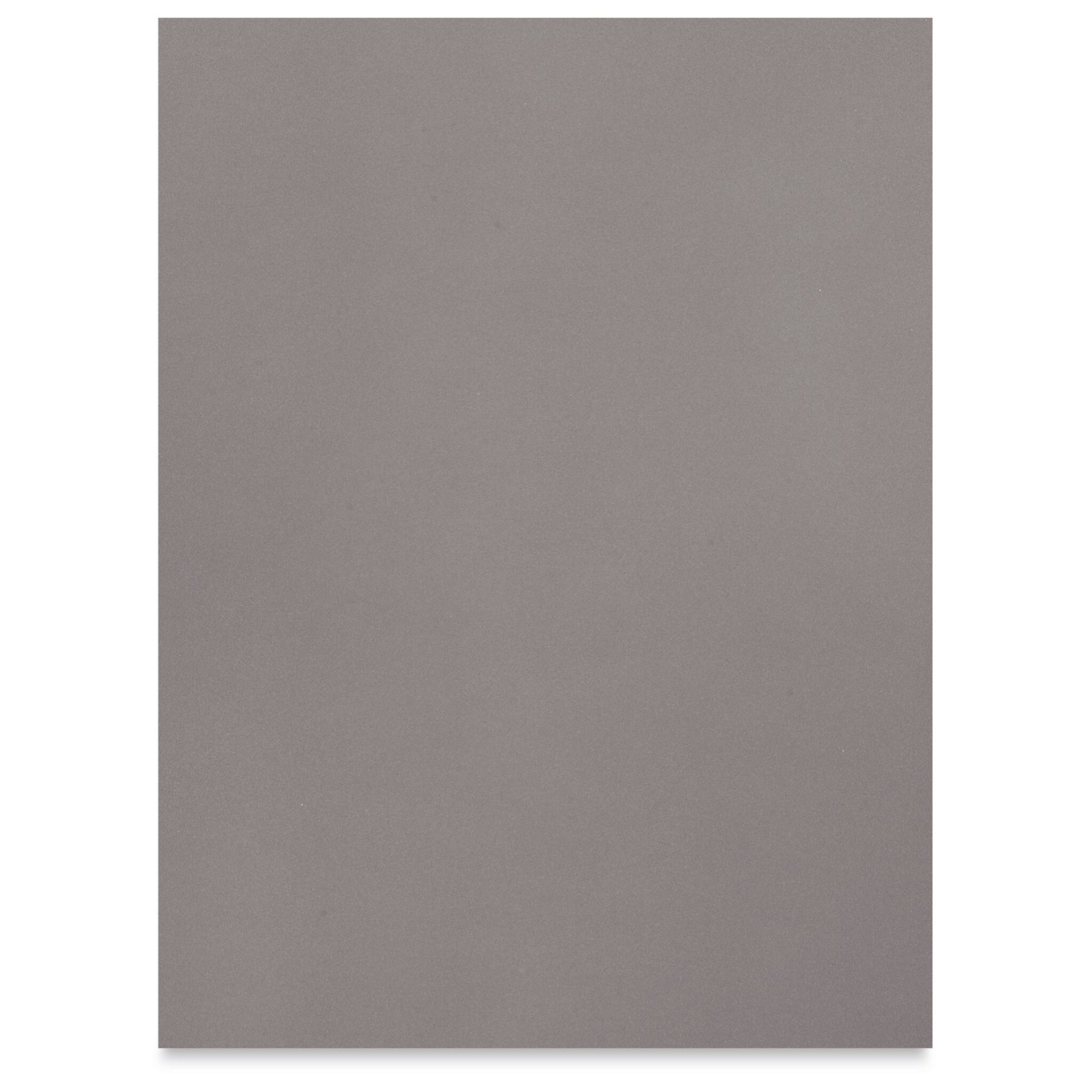 Clairefontaine Pastelmat Pad - 7" x 9-1/2", Palette No. 7, 12 Sheets - Dark Grey
