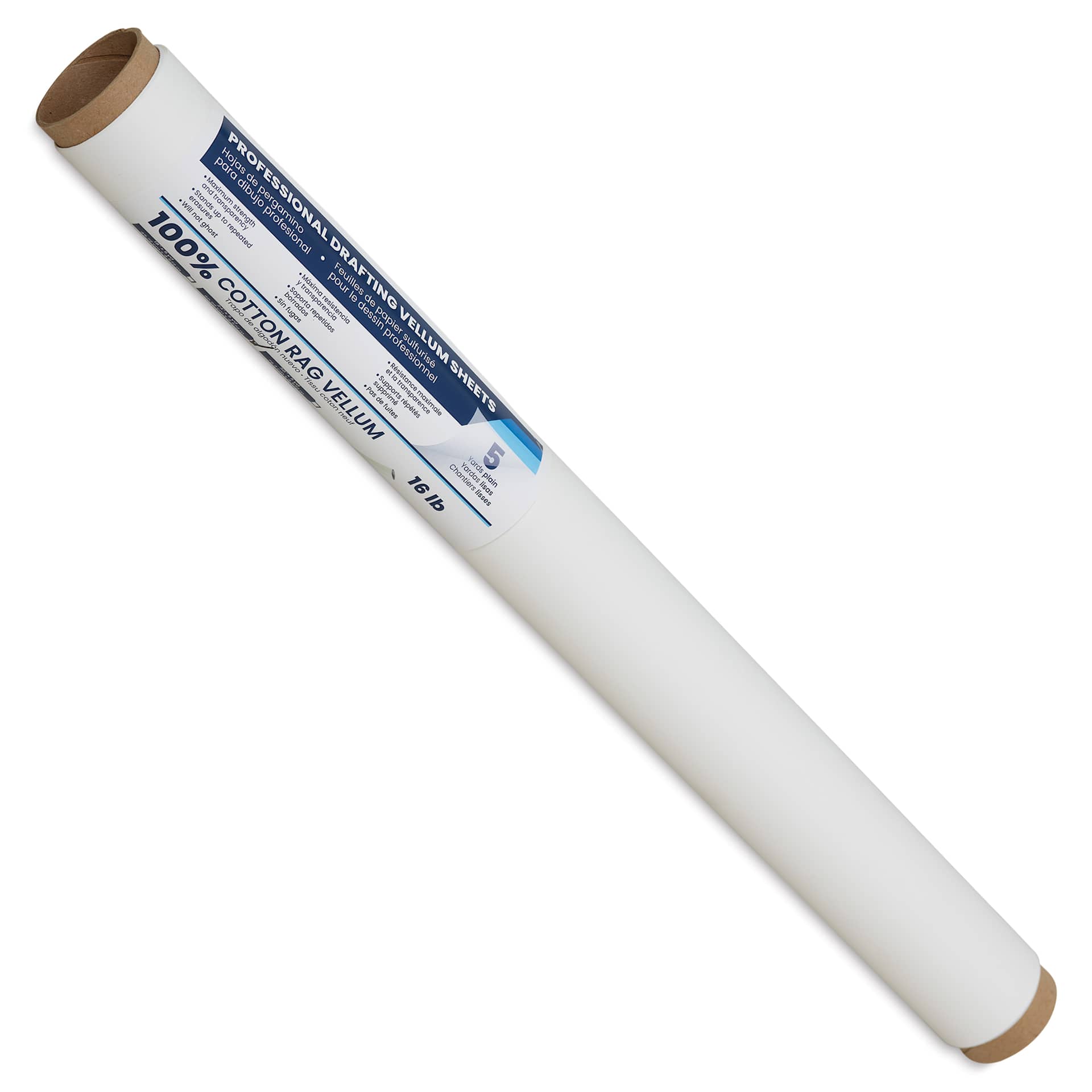 Pacific Arc Drafting Vellum Roll - 24" x 5 yds, packaging