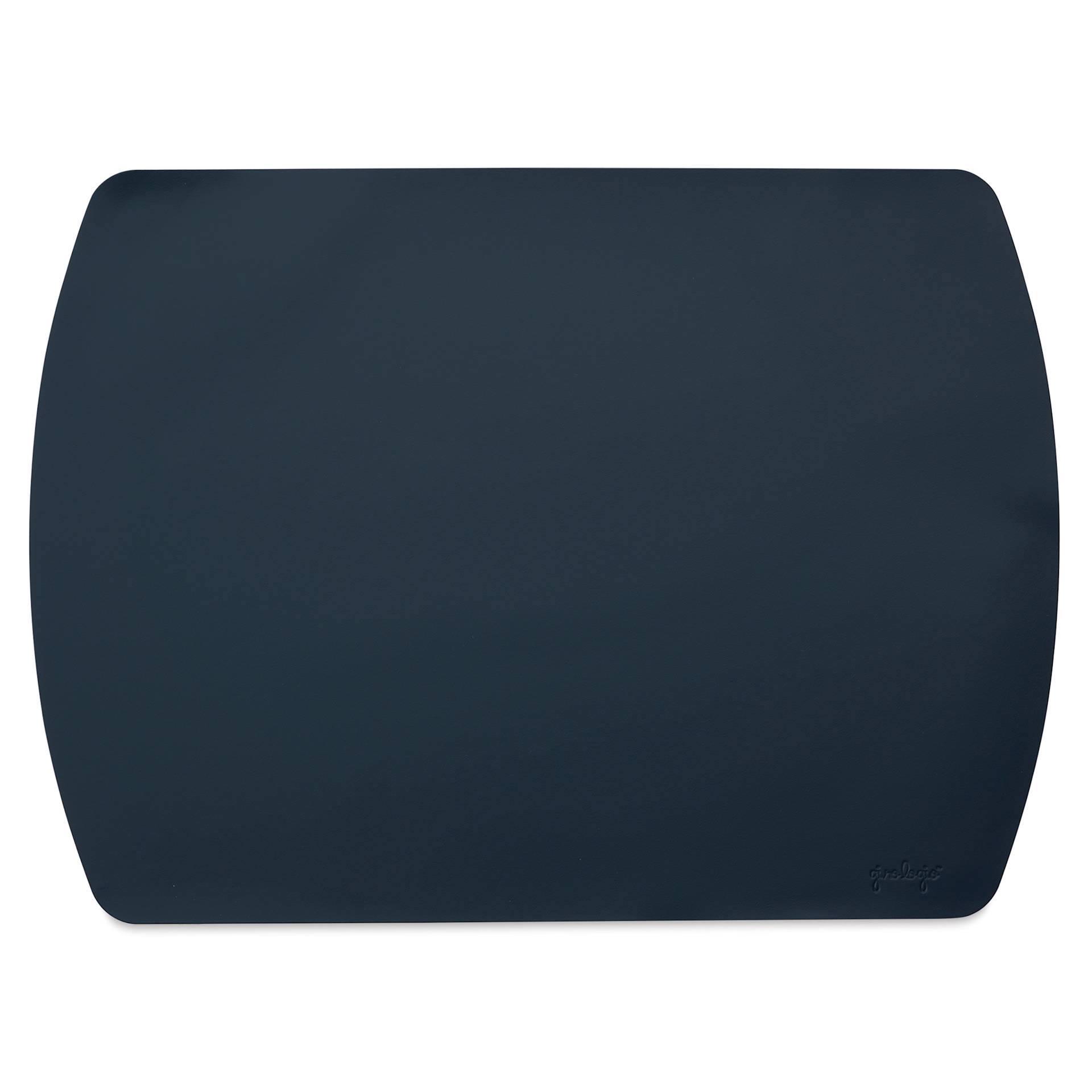 Girologio Leather Writing Mat - Navy, 17" x 13"