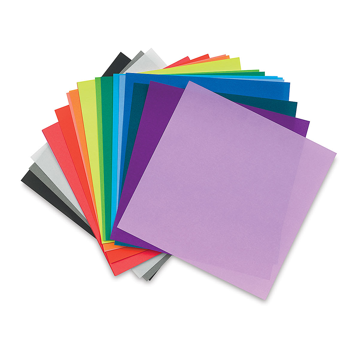 Yasutomo Origami Paper Assortment - 35 sheets of assorted colors of 5-7/8" square paper
