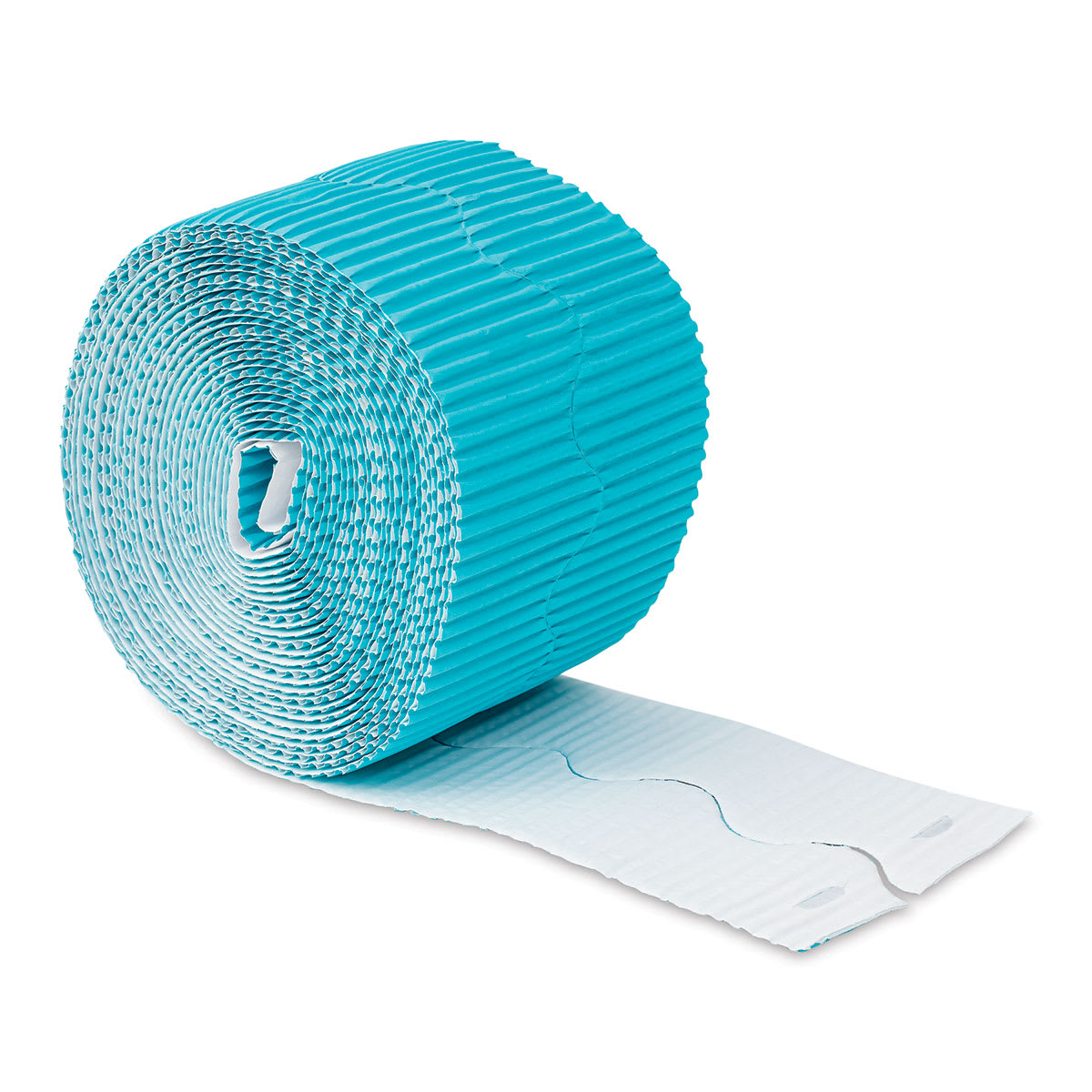 Bordette Scalloped Border - 2-1/4" x 50 ft, Azure Blue