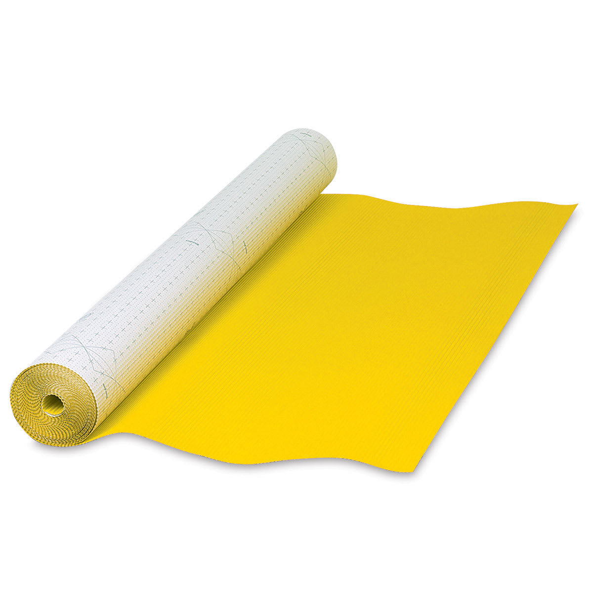 Corrugated Paper - 48" x 25 ft, Canary Yellow, Roll