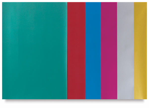 Fadeless Metallic Sheets - Assorted sheets in pack of 24 shown
