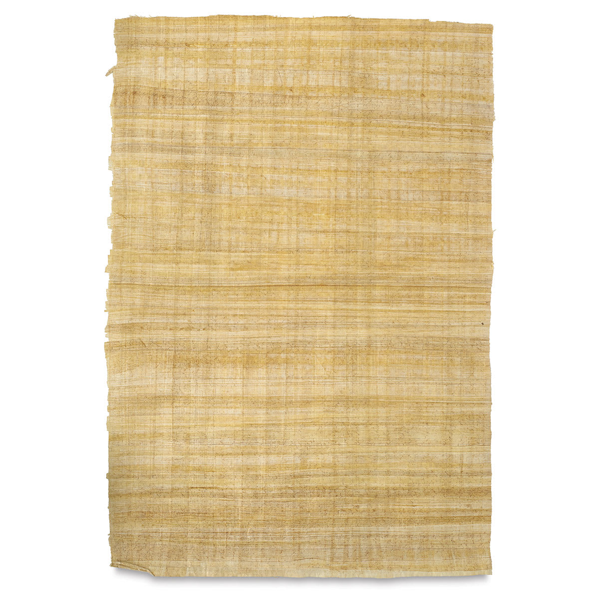 Black Ink Egyptian Papyrus Paper - Top view of Light shade of Papyrus
