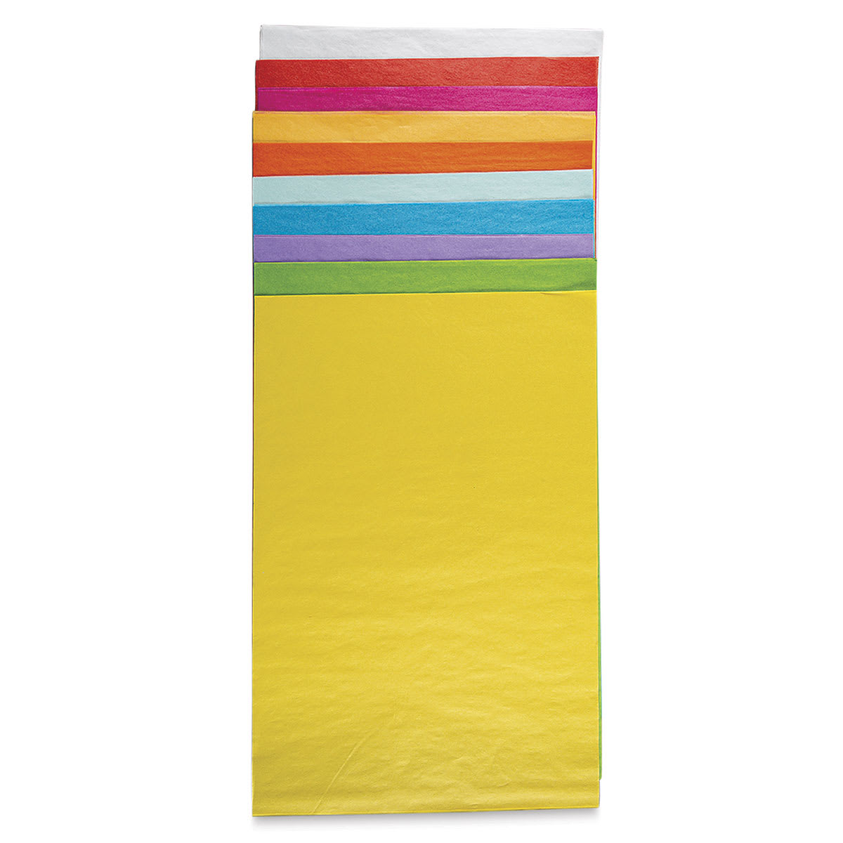 Blick Colored Tissue Assortment - 12" x 18", Assortment of 9 Colors, 50 Sheets