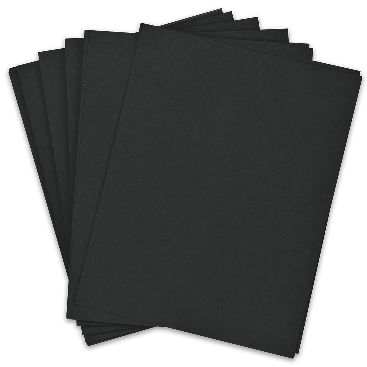 Pacon Card Stock - Black, Pkg of 100 Sheets