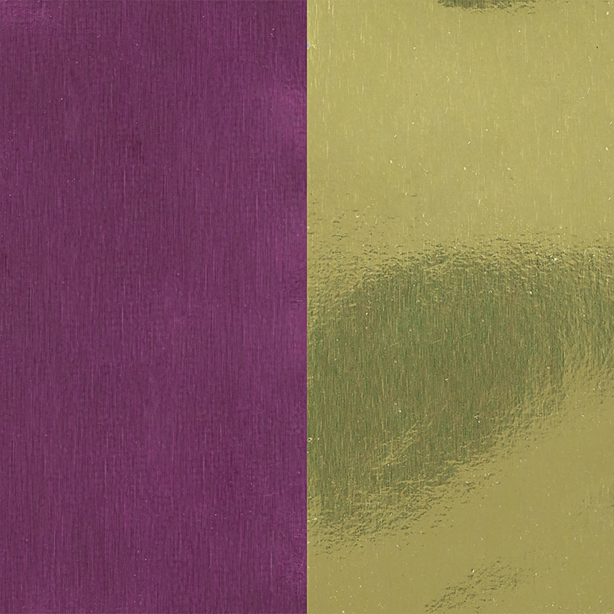 Folia Alu Foil Rolls - Both sides of Rose and Gold Foil shown