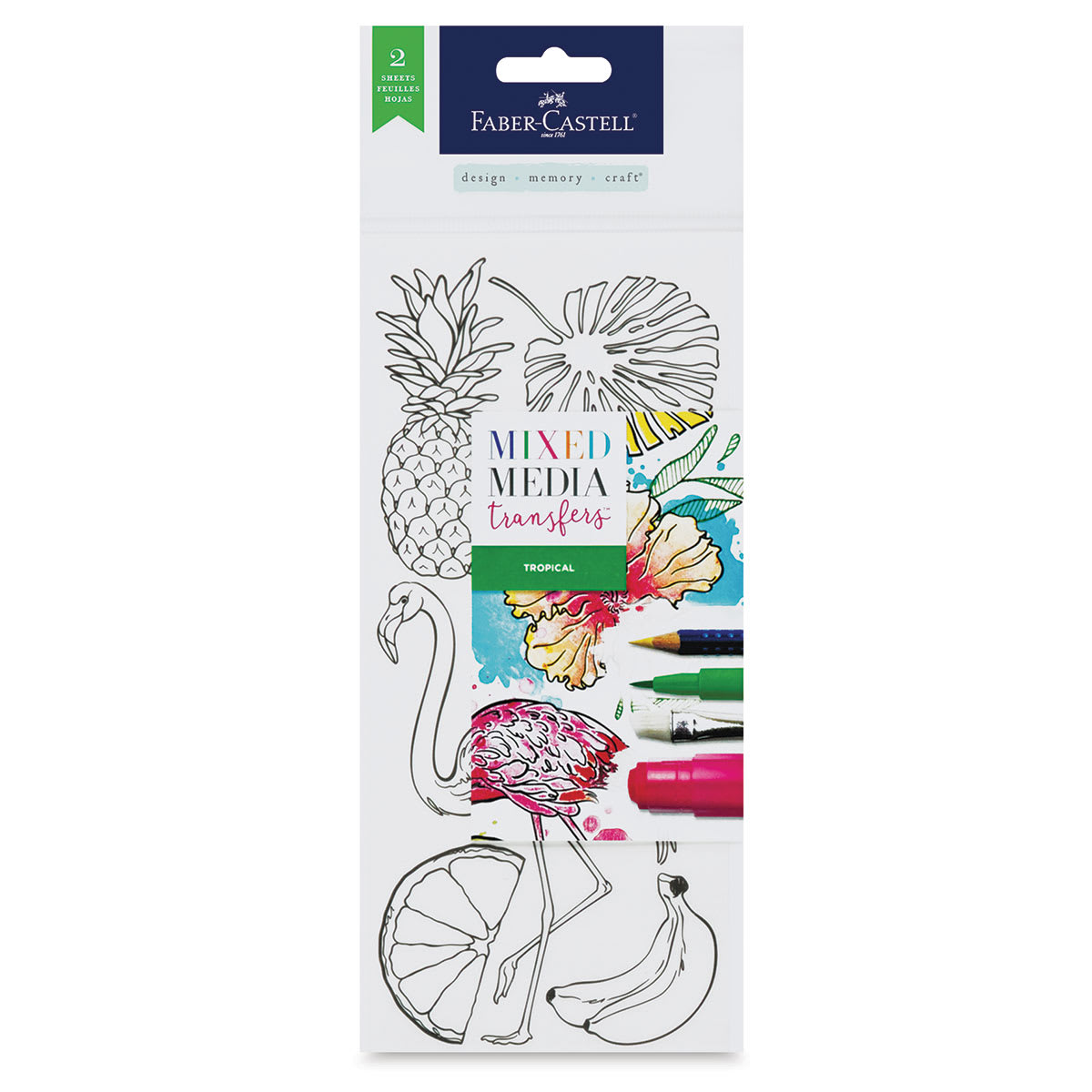 Faber-Castell Design Memory Craft Mixed Media Transfers