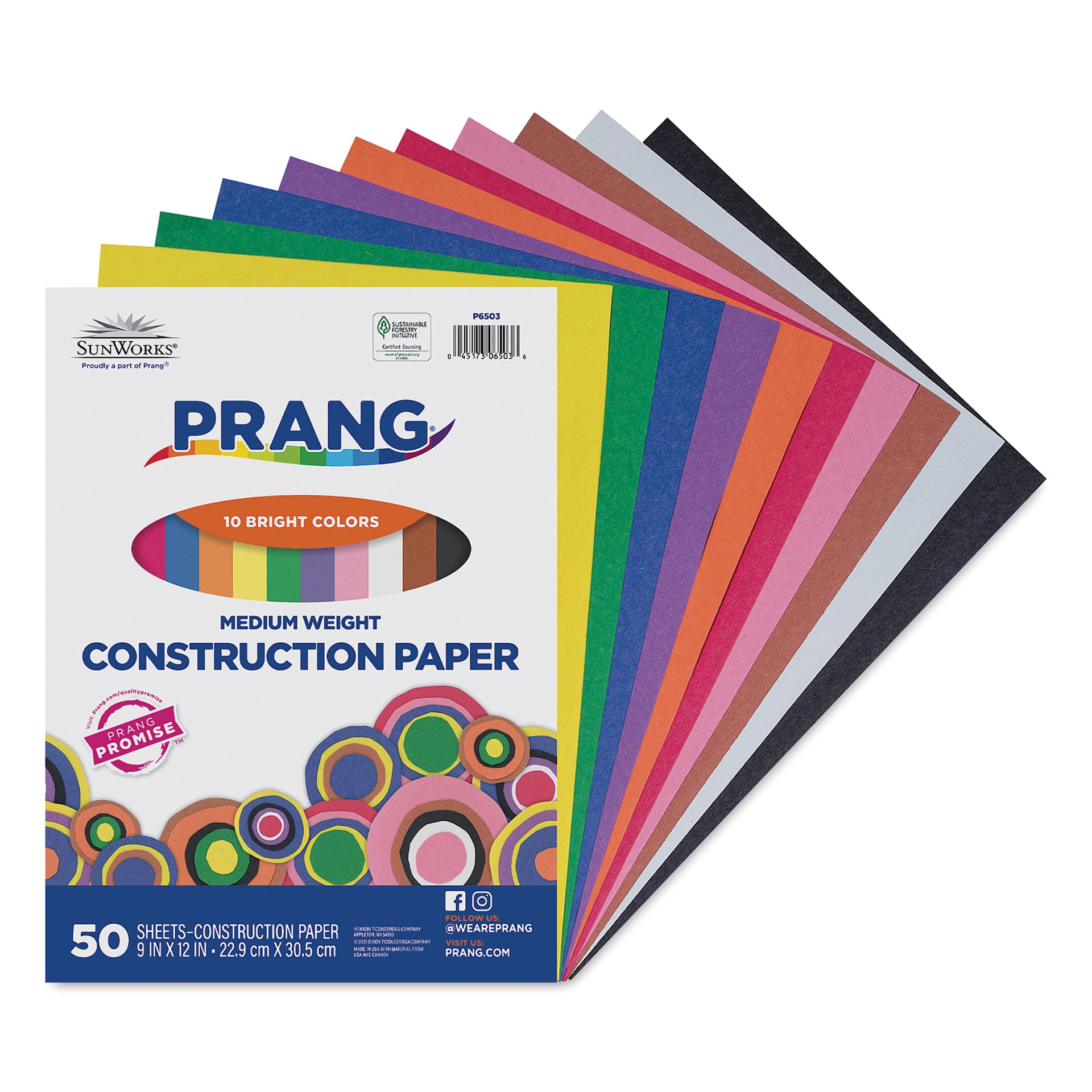 Prang Medium Weight Construction Paper