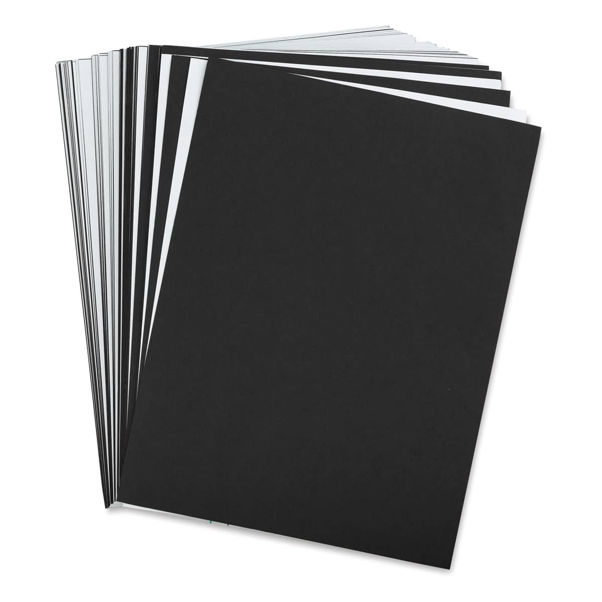 Pacon Tru-Ray Construction Paper - 9" x 12", Black and White, 144 Sheets

