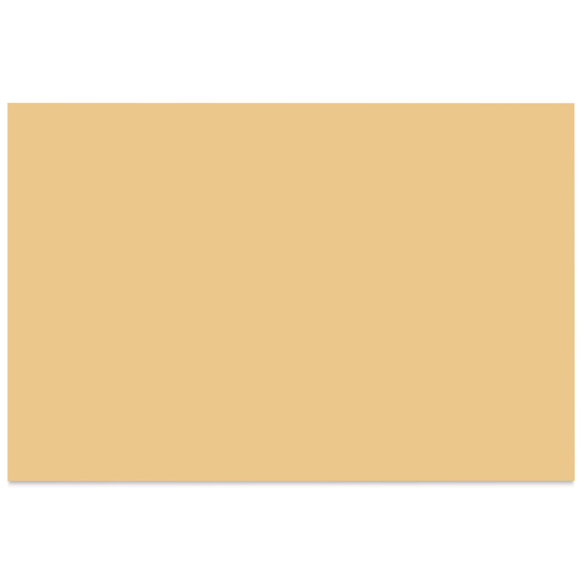 Pacon Tru-Ray Construction Paper - 12" x 18", Almond, 50 Sheets (front of sheet)