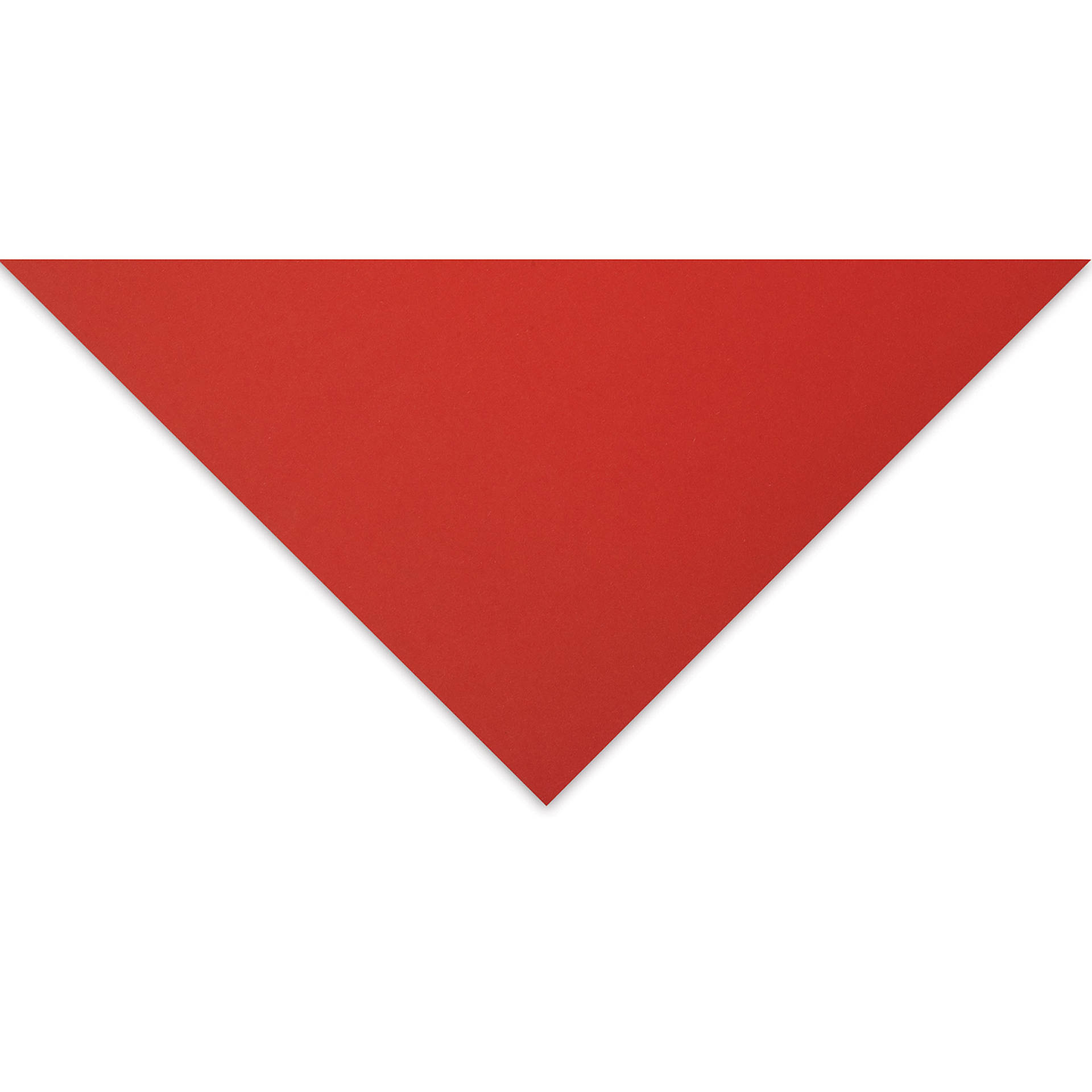 Blick Premium Cardstock - 19-1/2" x 27-1/2", Hot Red, Single Sheet (close-up of corner)