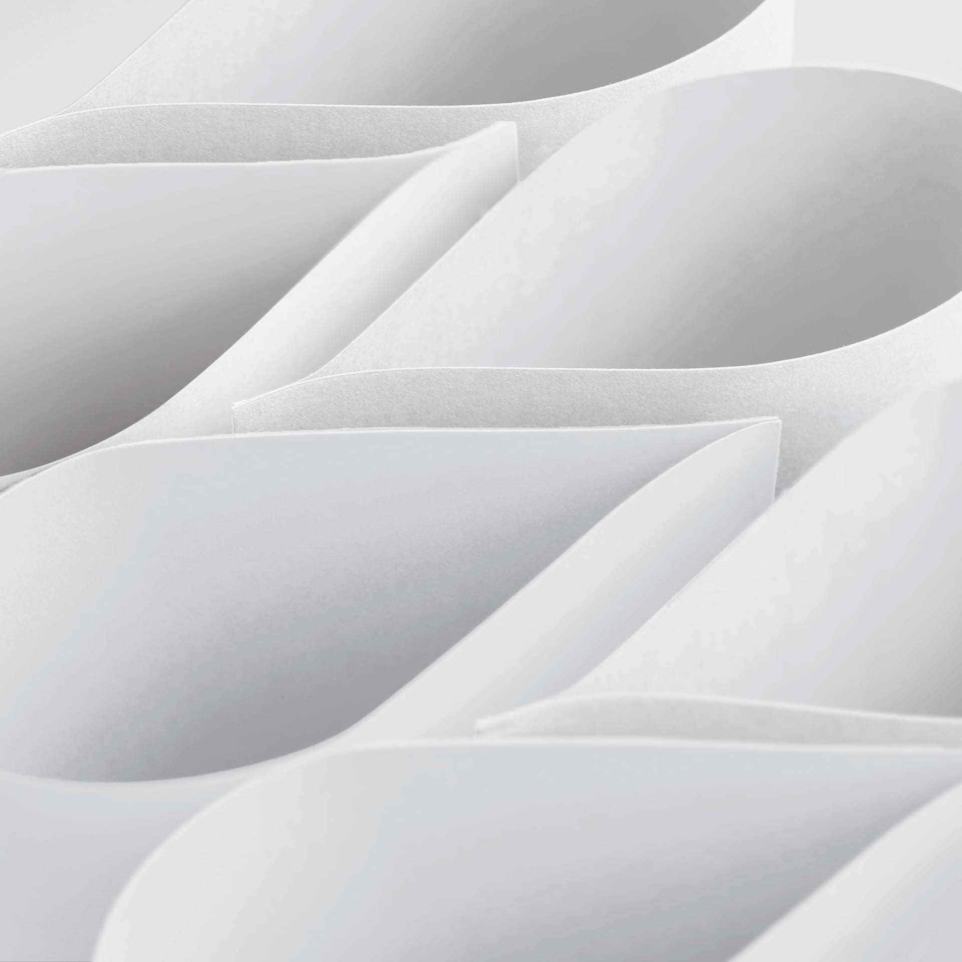 Blick Premium Colored Art Paper - 9" x 12", White, 50 Sheets, curved sheets