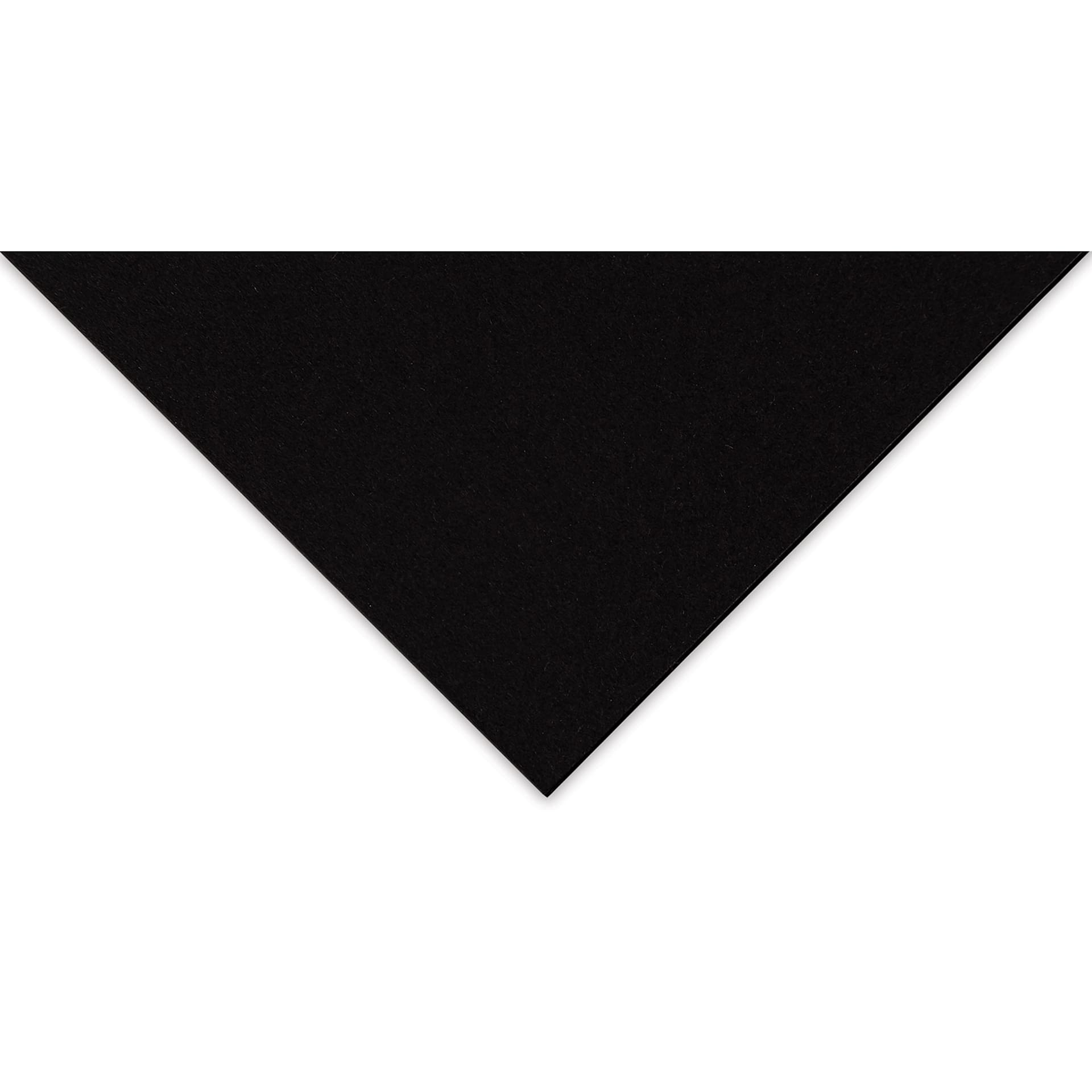 Blick Premium Colored Art Paper - 19-1/2" x 27-1/2", Black, Single Sheet, corner