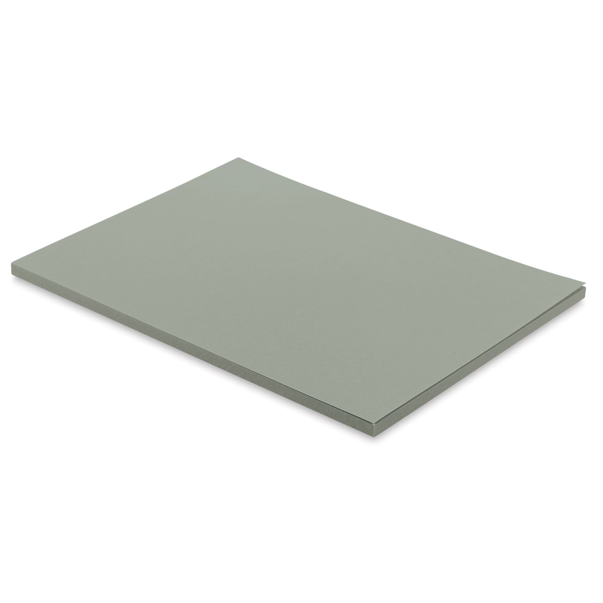 Blick Premium Colored Art Paper - 9" x 12", Silver, 50 Sheets, open packaging