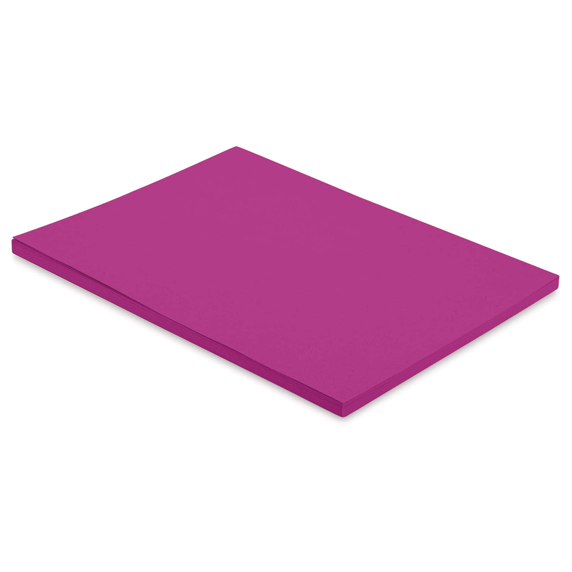 Blick Premium Colored Art Paper - 9" x 12", Magenta, 50 Sheets, stacked