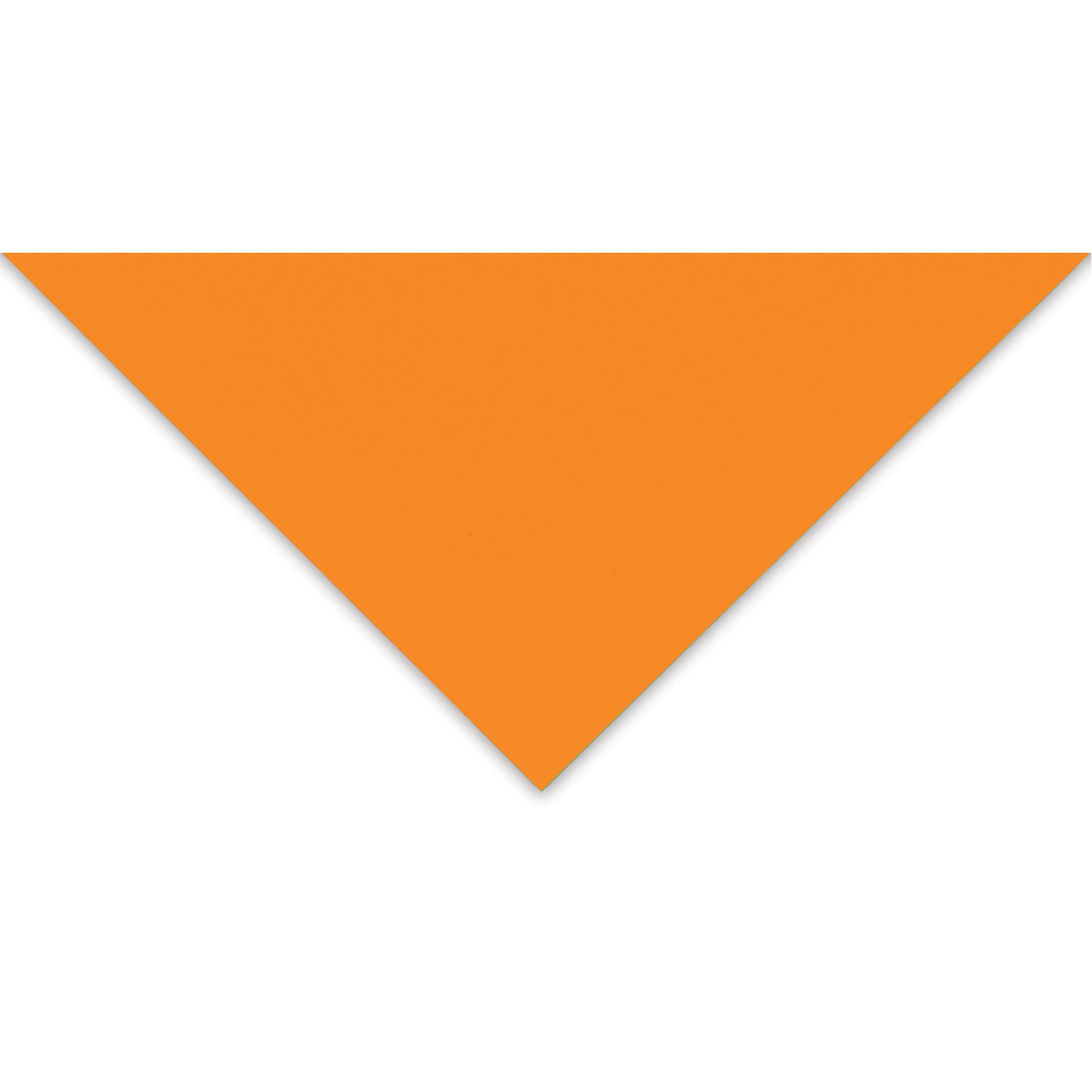 Blick Premium Construction Paper - 19-1/2" x 27-1/2", Orange, Single Sheet, corner