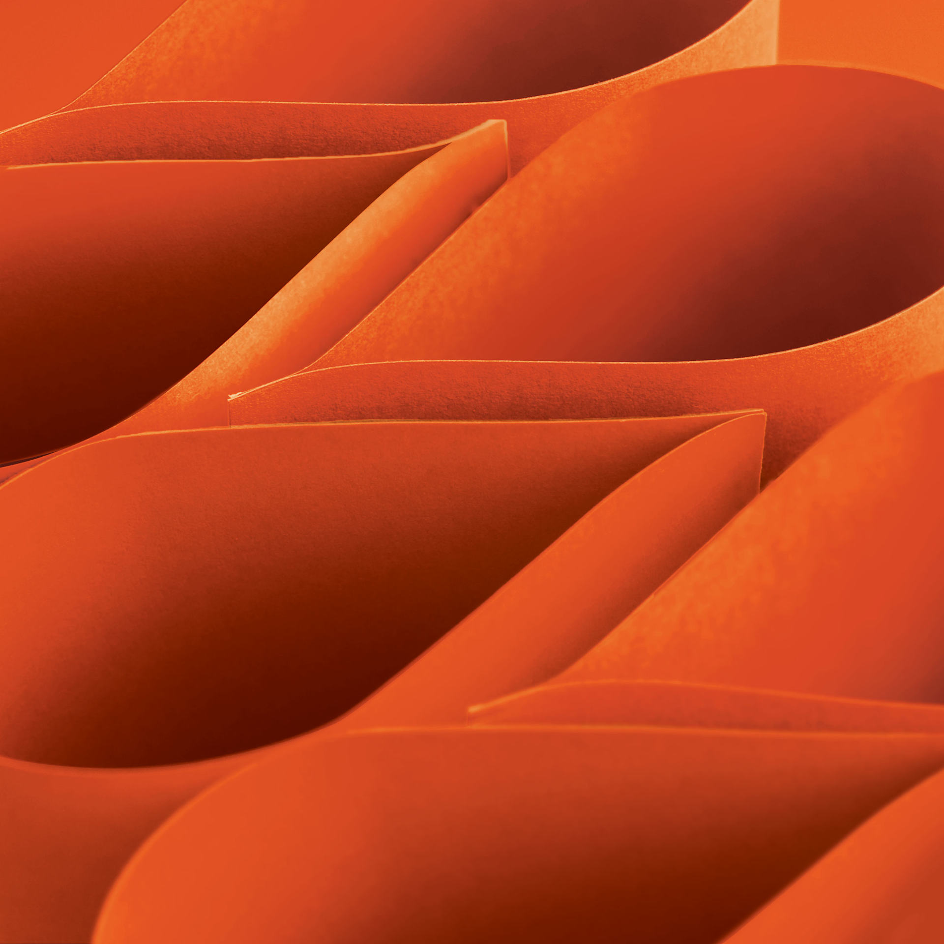 Blick Premium Colored Art Paper - 12" x 18", Burnt Orange, 50 Sheets, curved sheets