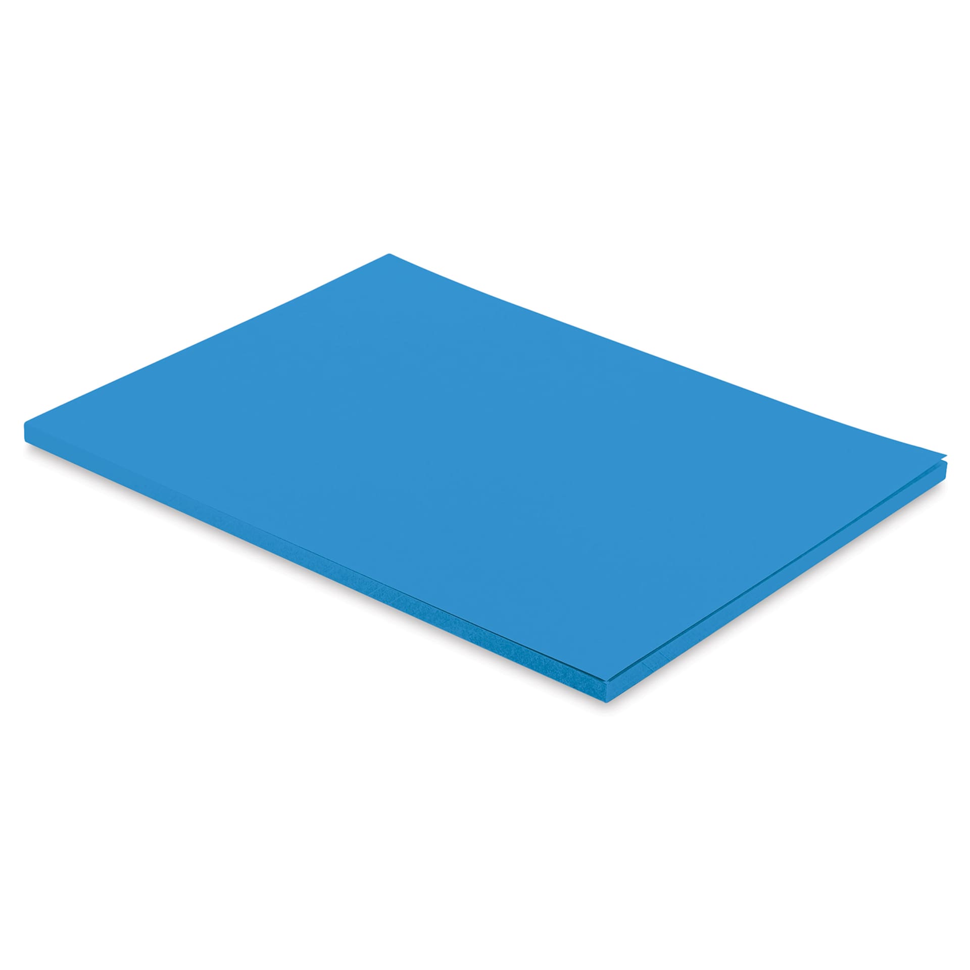 Blick Premium Colored Art Paper - 9" x 12", Turquoise, 50 Sheets, stacked