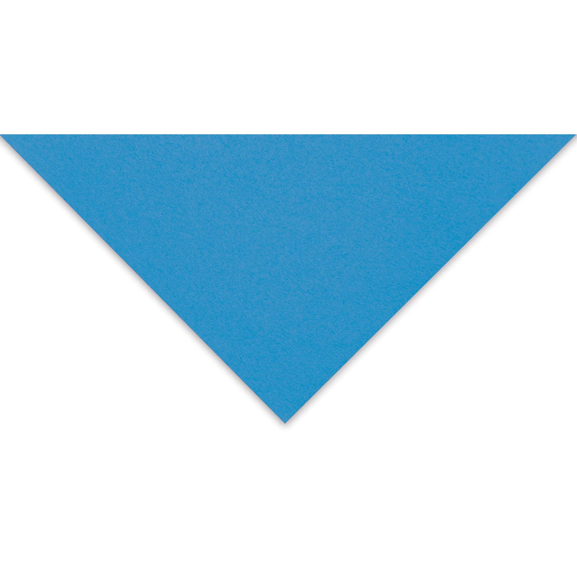 Blick Premium Construction Paper - 19-1/2" x 27-1/2", Turquoise, Single Sheet, corner