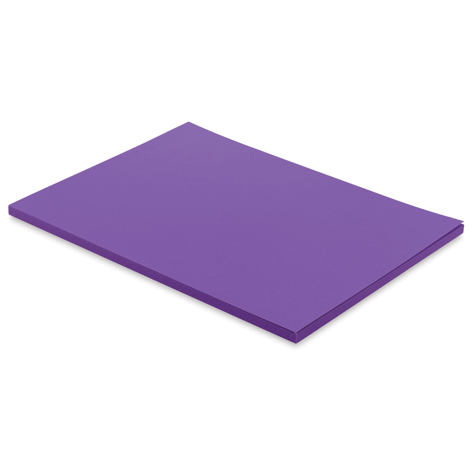 Blick Premium Colored Art Paper - 9" x 12", Violet, 50 Sheets, stacked 