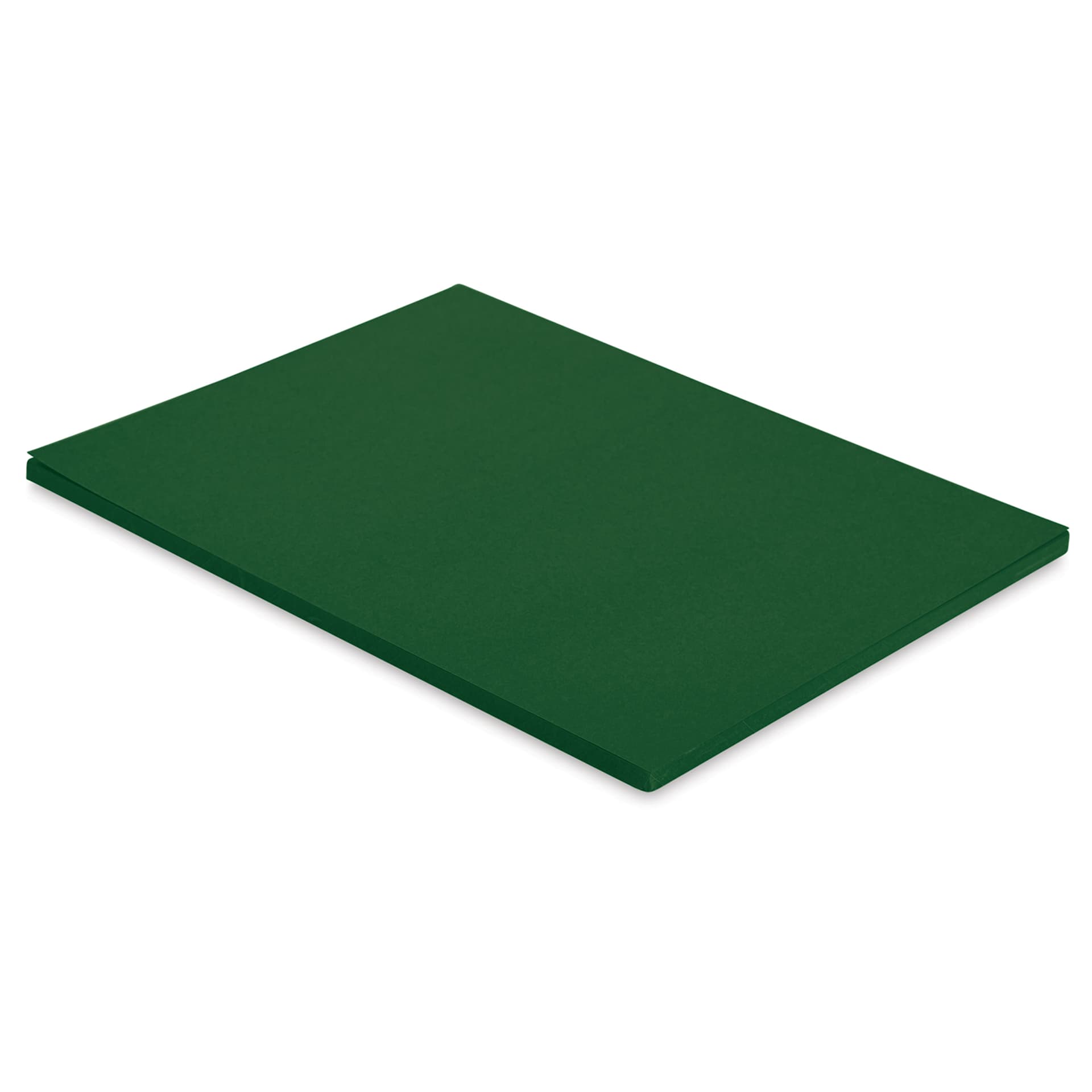 Blick Premium Colored Art Paper - 9" x 12", Dark Green, 50 Sheets, stacked