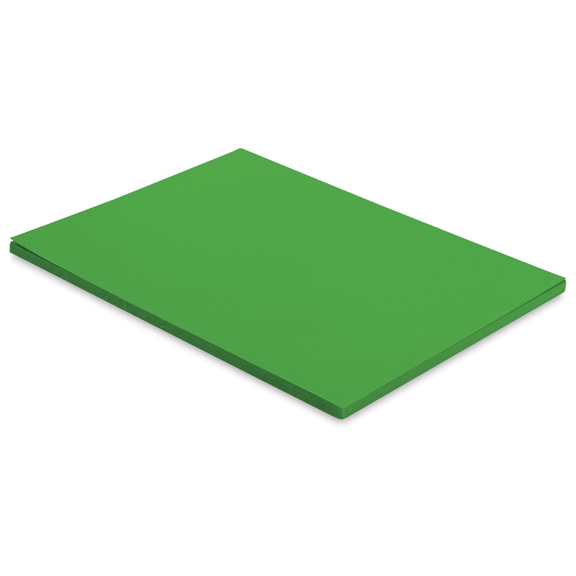 Blick Premium Colored Art Paper - 9" x 12", Green, 50 Sheets, stacked