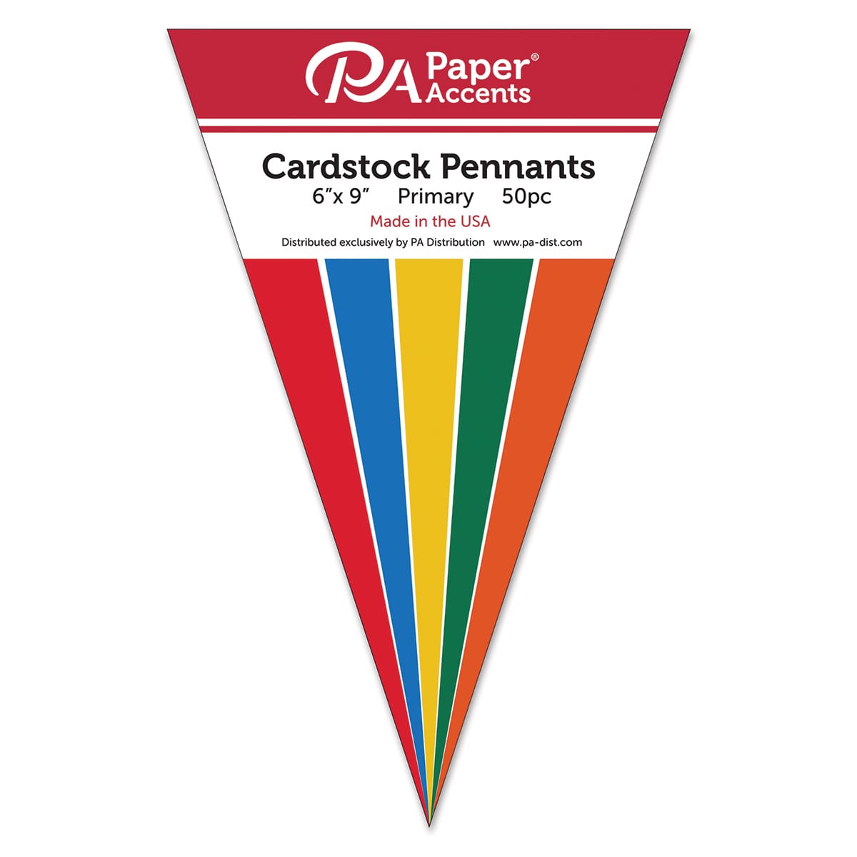 Paper Accents Cardstock Pennant