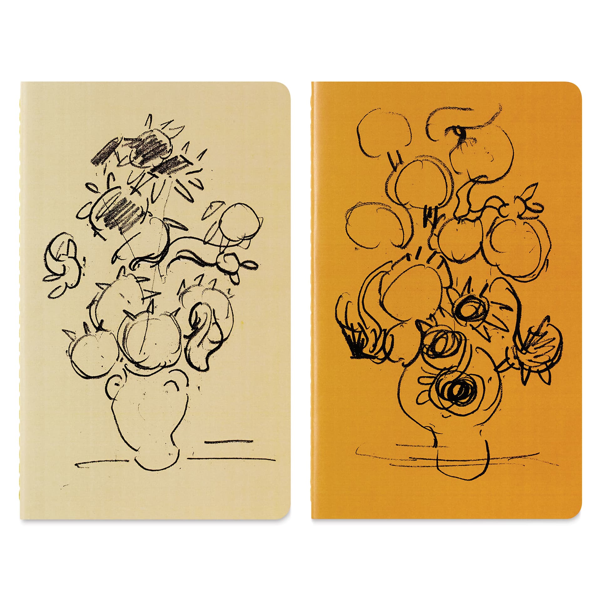 Moleskine Limited Edition Van Gogh Cahier Journals, front covers