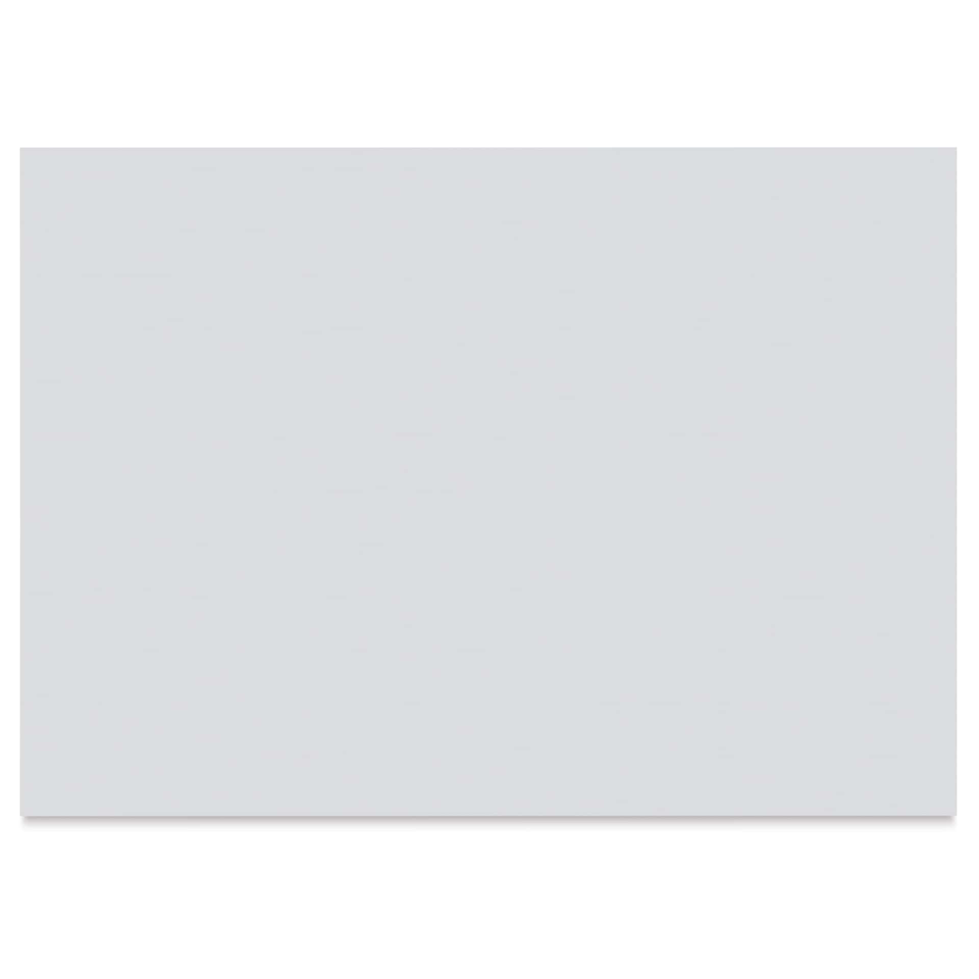 Clairefontaine Pastelmat Mounted Board - Buttercup, 9-1/2" x 12-1/2", back of the board