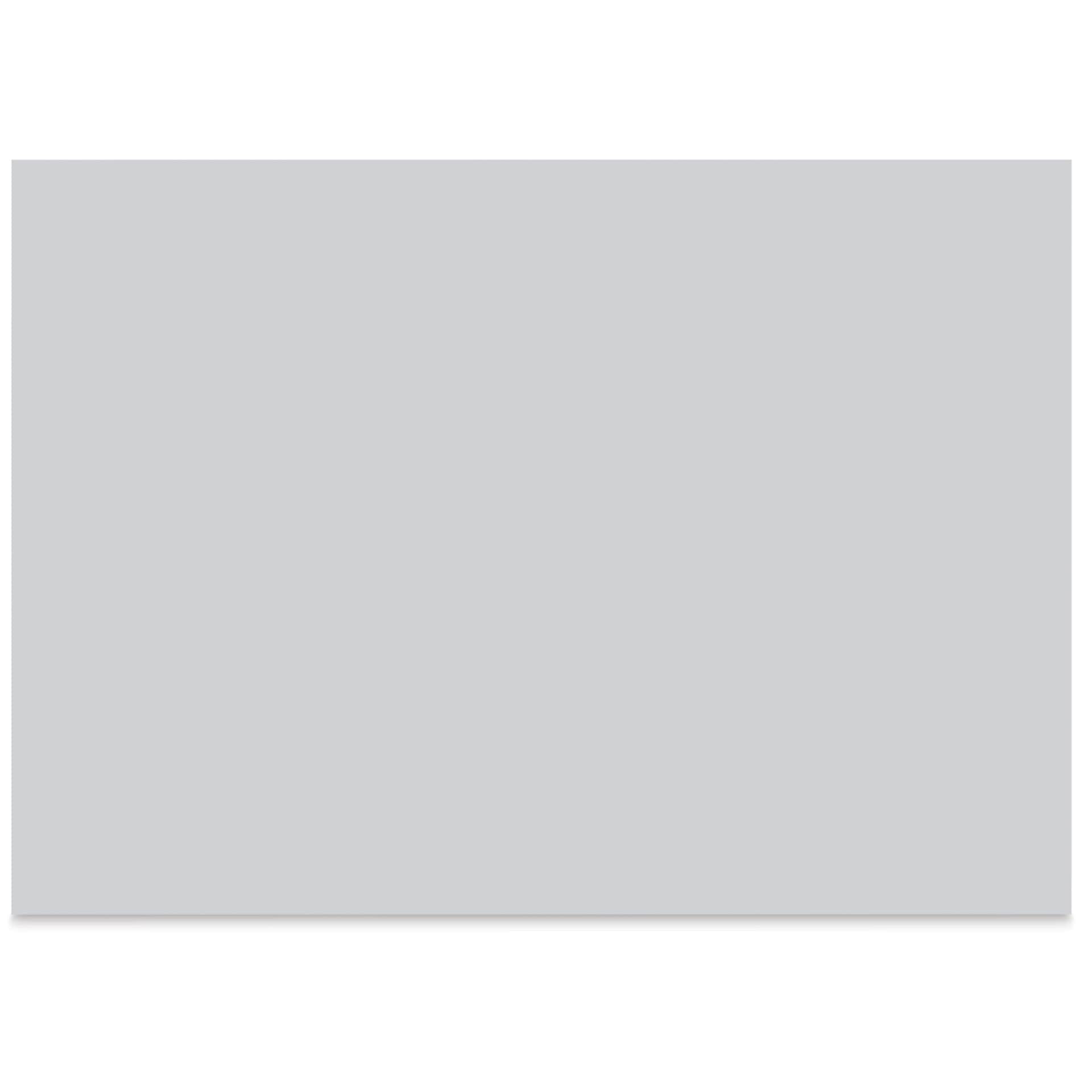 Clairefontaine Pastelmat Mounted Board - Sienna, 9-1/2" x 12-1/2", back of the board
