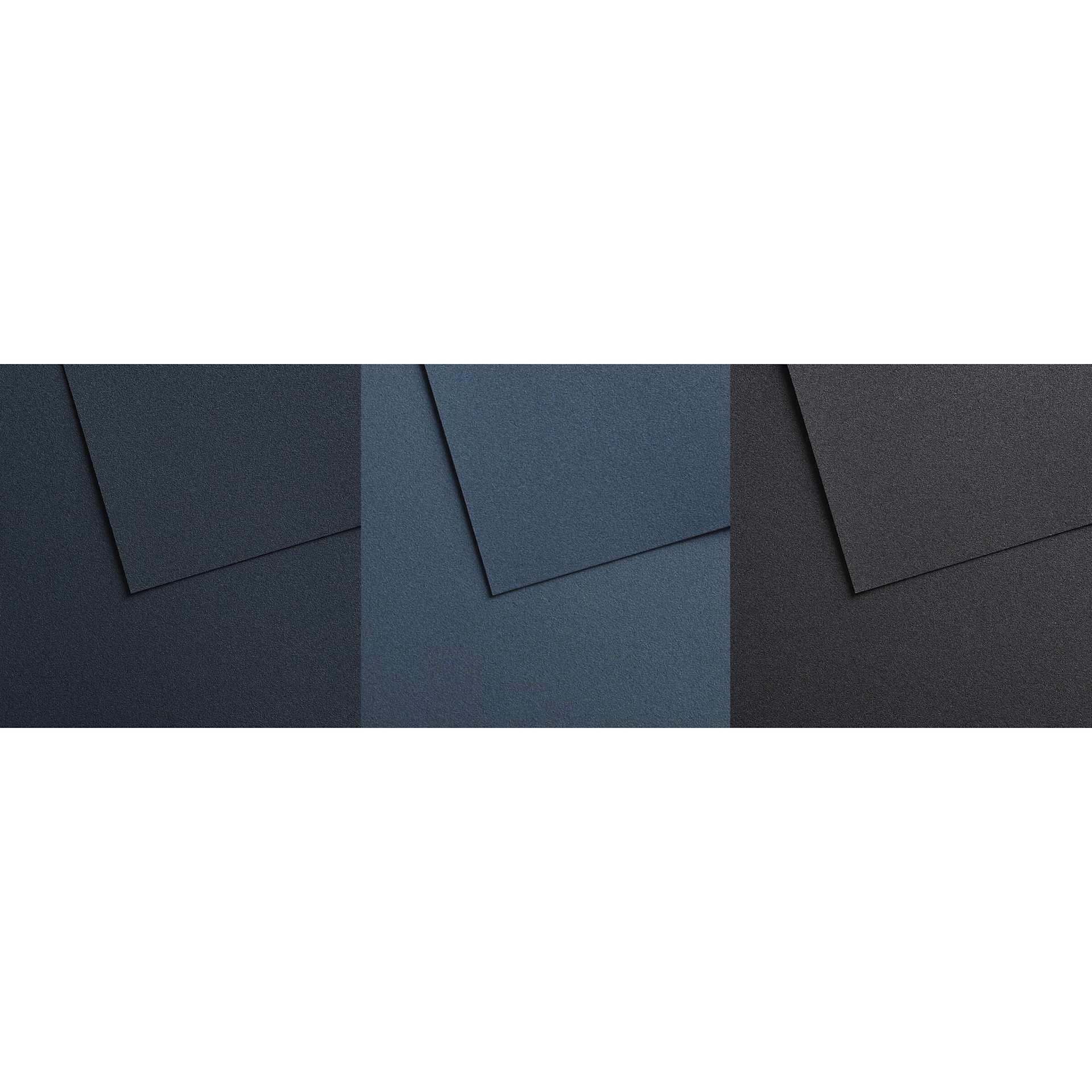 Canson Mi-Teintes Velvet Paper Pad - 9.4" x 12.6", Cool Tones, sheets shown