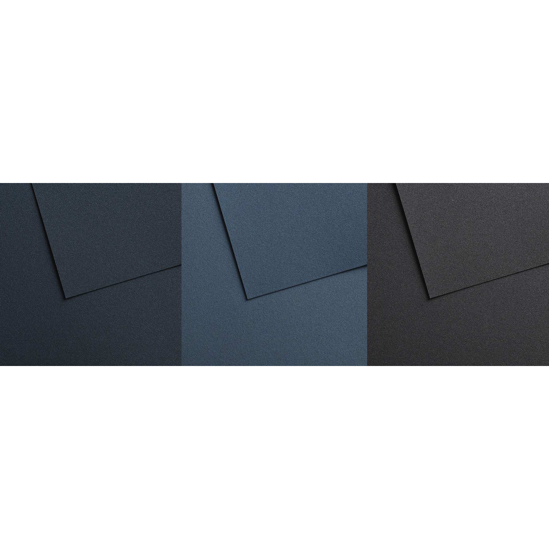 Canson Mi-Teintes Velvet Paper Pad - 12.6" x 16.1", Cool Tones, sheets shown