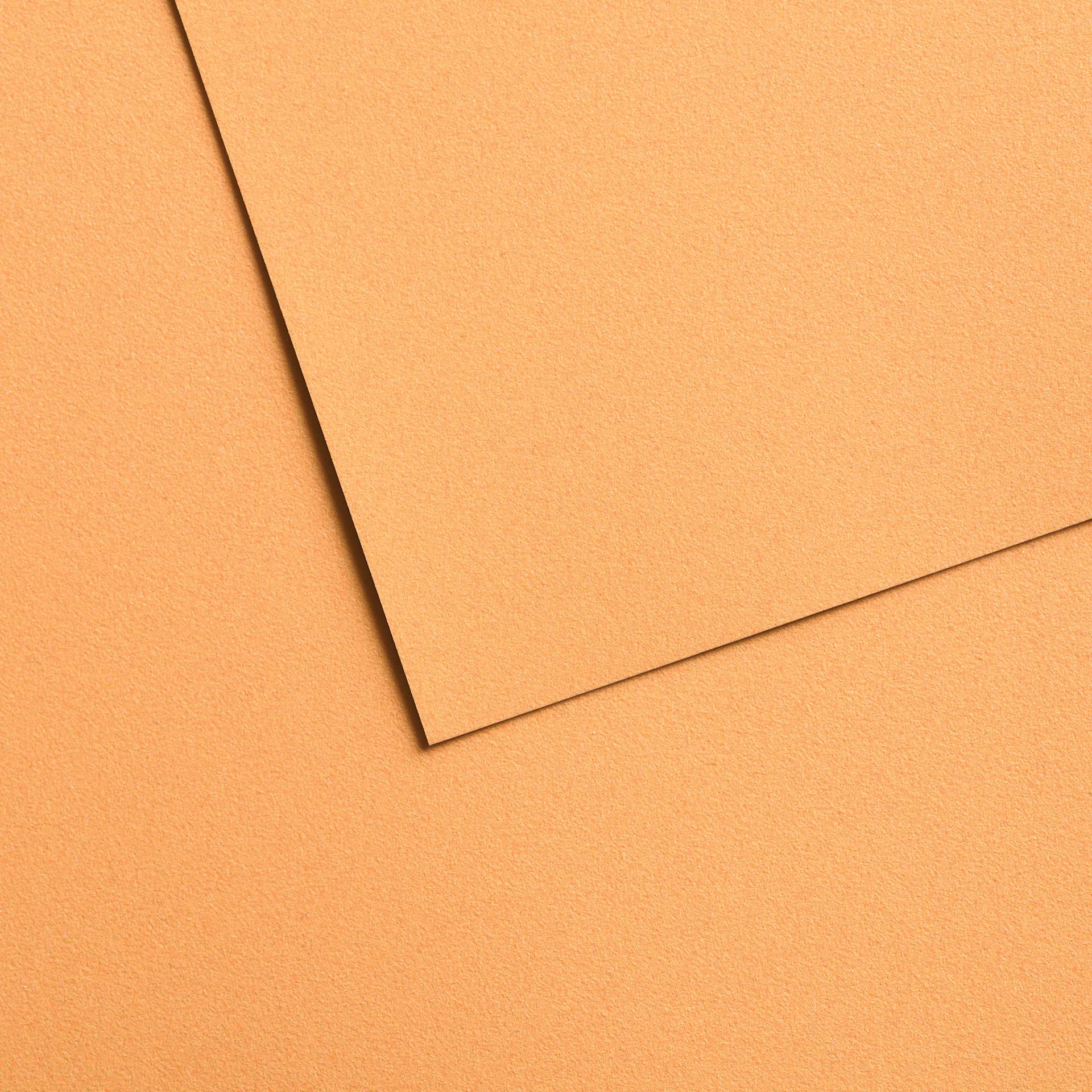 Canson Mi-Teintes Velvet Sheet - 19.5" x 25.5", 604 Indian Yellow, 430 gsm, Single Sheet
