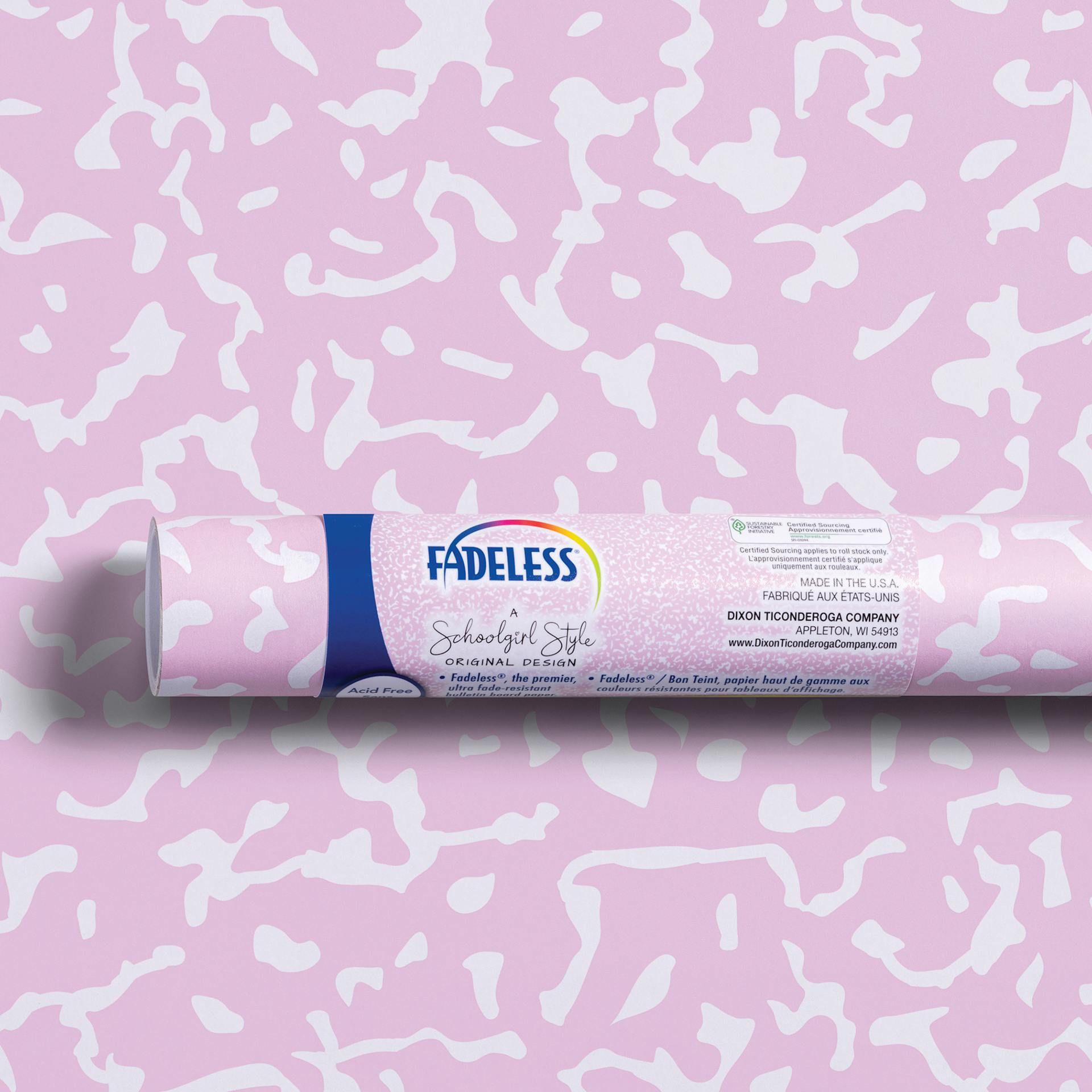  Fadeless Schoolgirl Style Bulletin Paper - Junior Year, 47-1/4" x 25' Roll in packaging