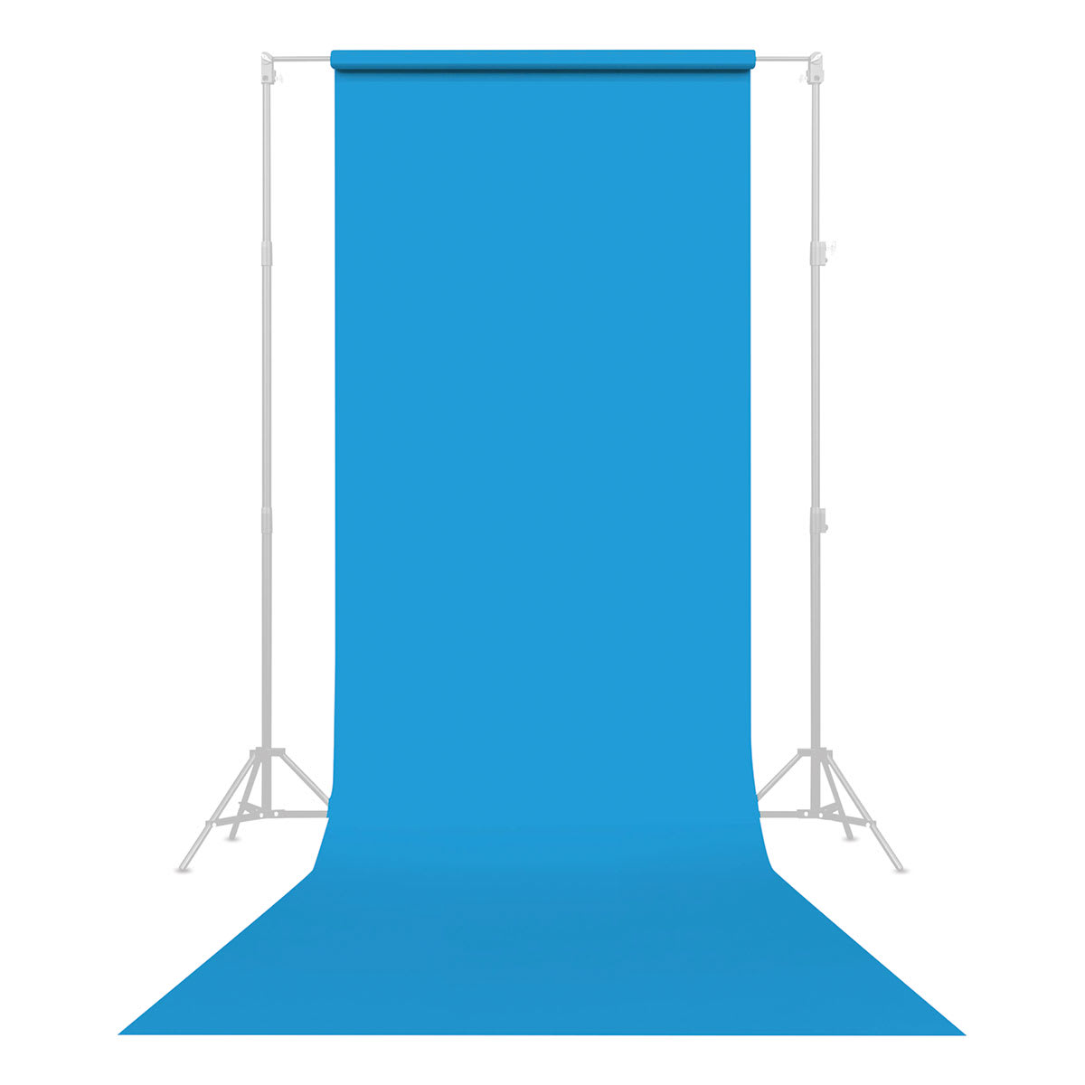 Savage Widetone Background Paper Roll - 53" x 12 yds, Blue Jay