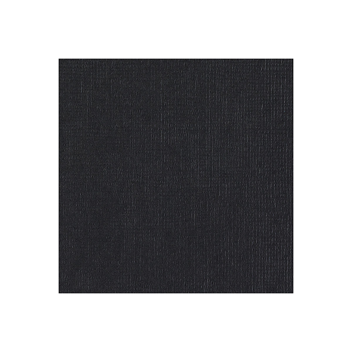 American Crafts Textured Cardstock - Full sheet of Black cardstock