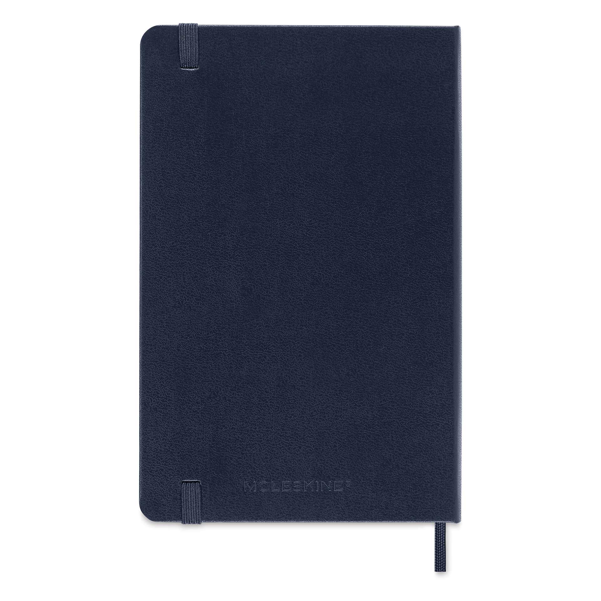 Moleskine Classic Hardcover Notebook - Sapphire Blue, Ruled, 4-1/2" x 6-7/8", back