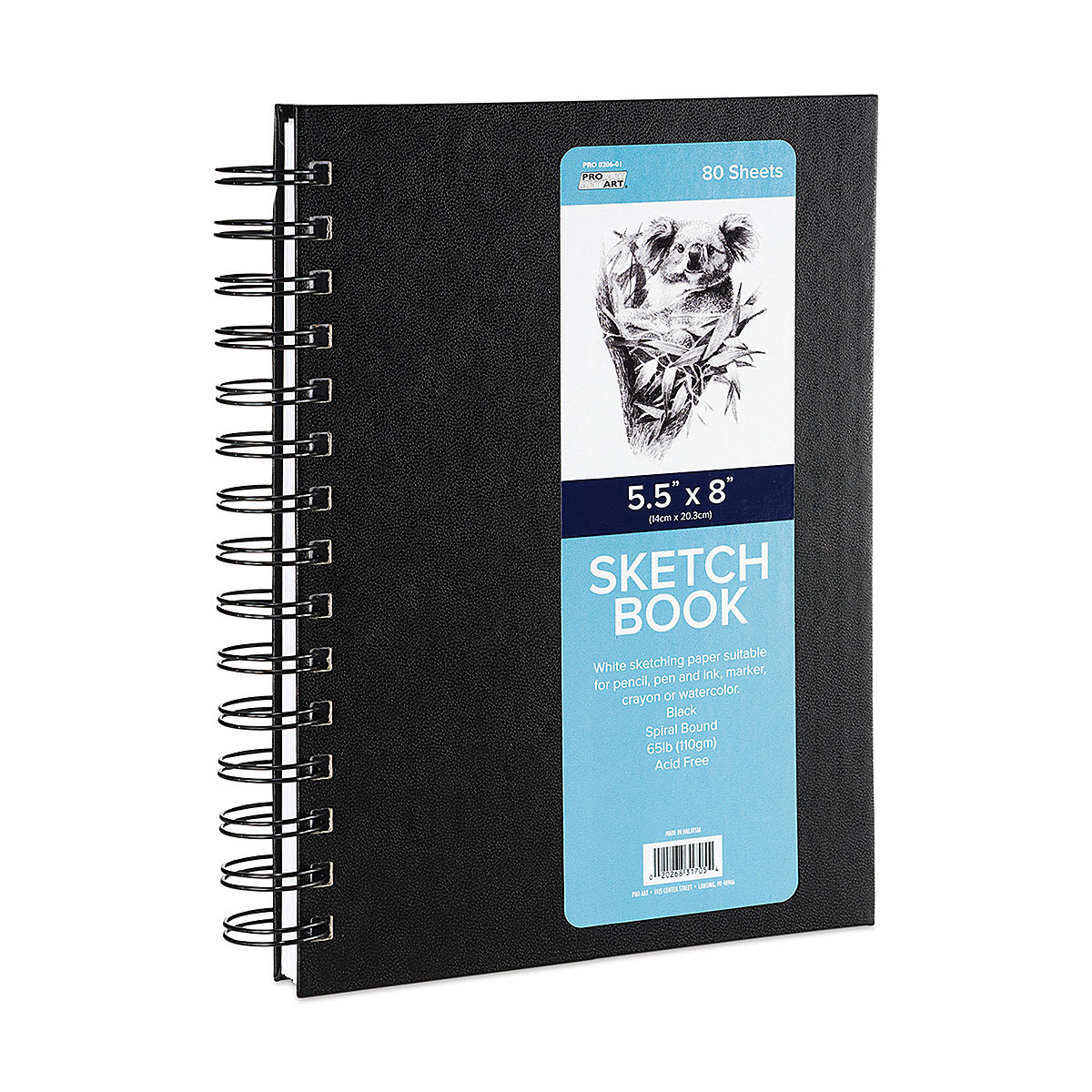 ProArt Spiral Bound Sketchbook - 8" x 5.5", 80 sheets