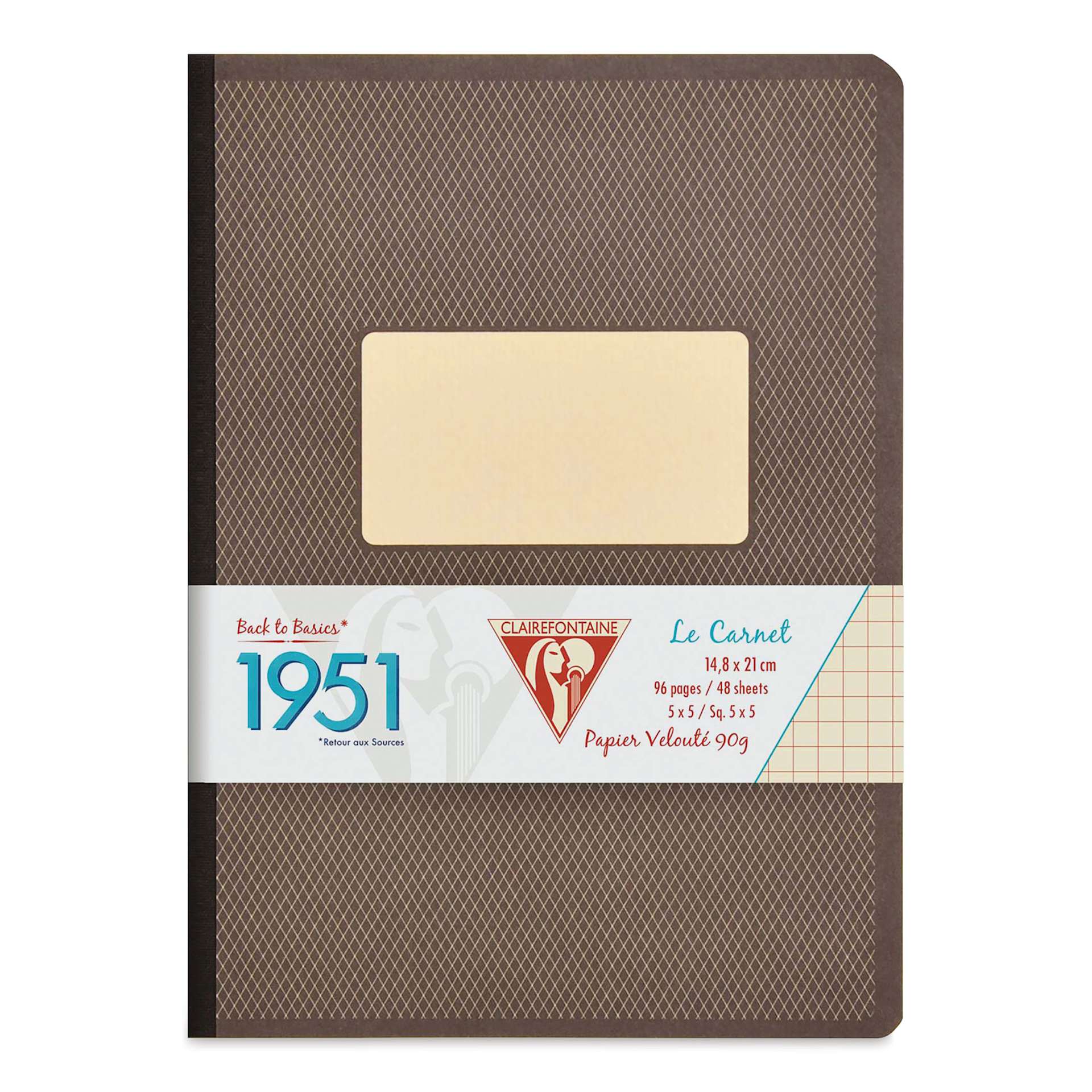 Clairefontaine 1951 Clothbound Notebook - A5, Black