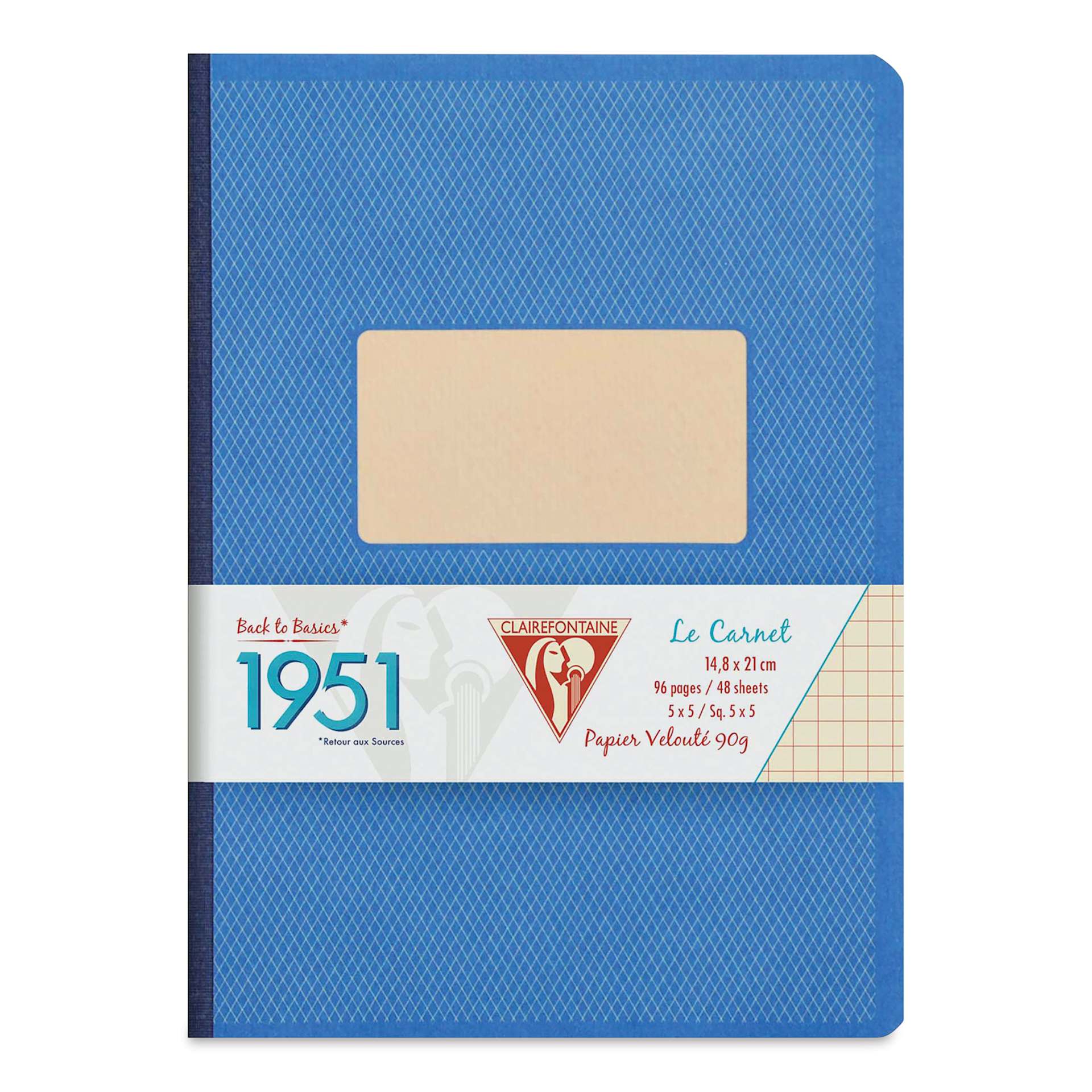 Clairefontaine 1951 Clothbound Notebook - A5, Blue